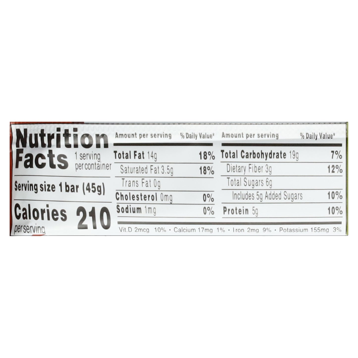 Mooski Chilled Peanut Butter Banana Oat Bar 1.59 oz
