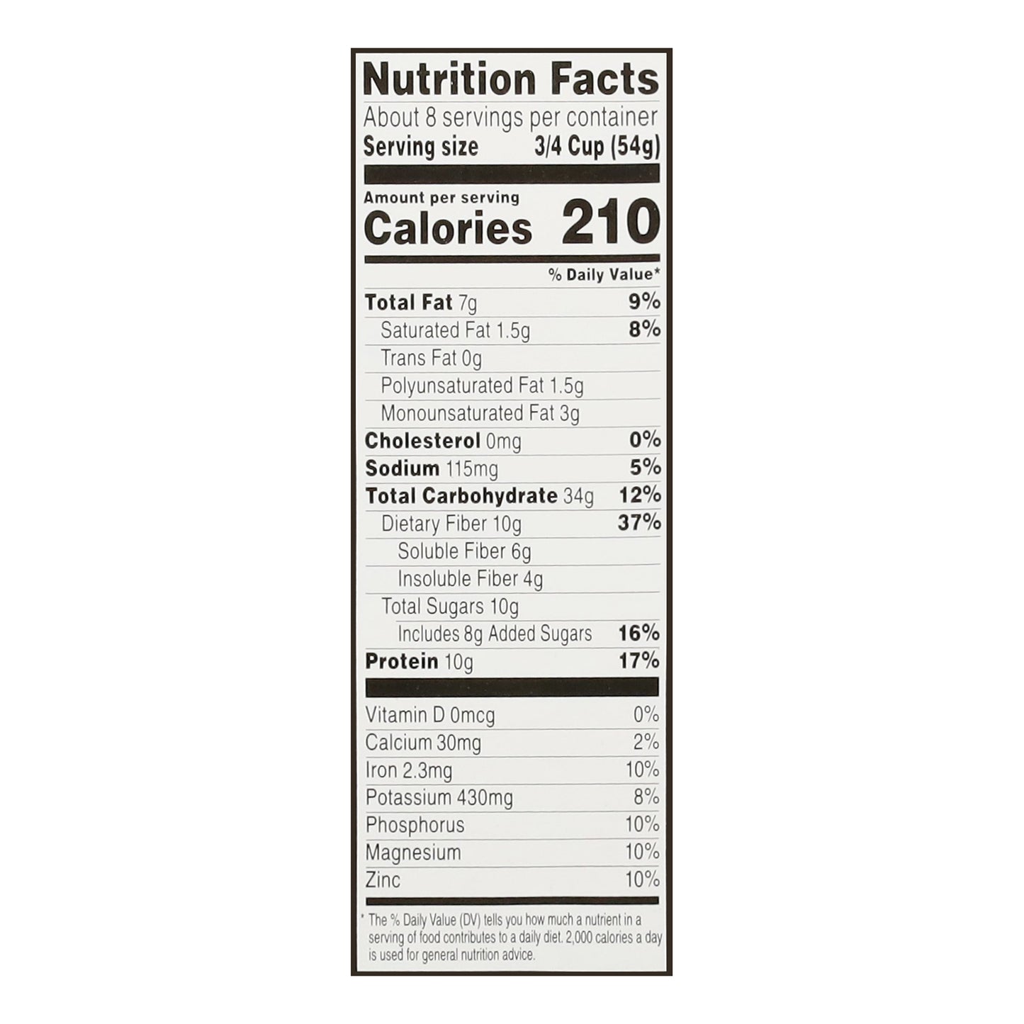 Kashi Go Protein + Fiber Chocolate Crunch Cereal 16 oz