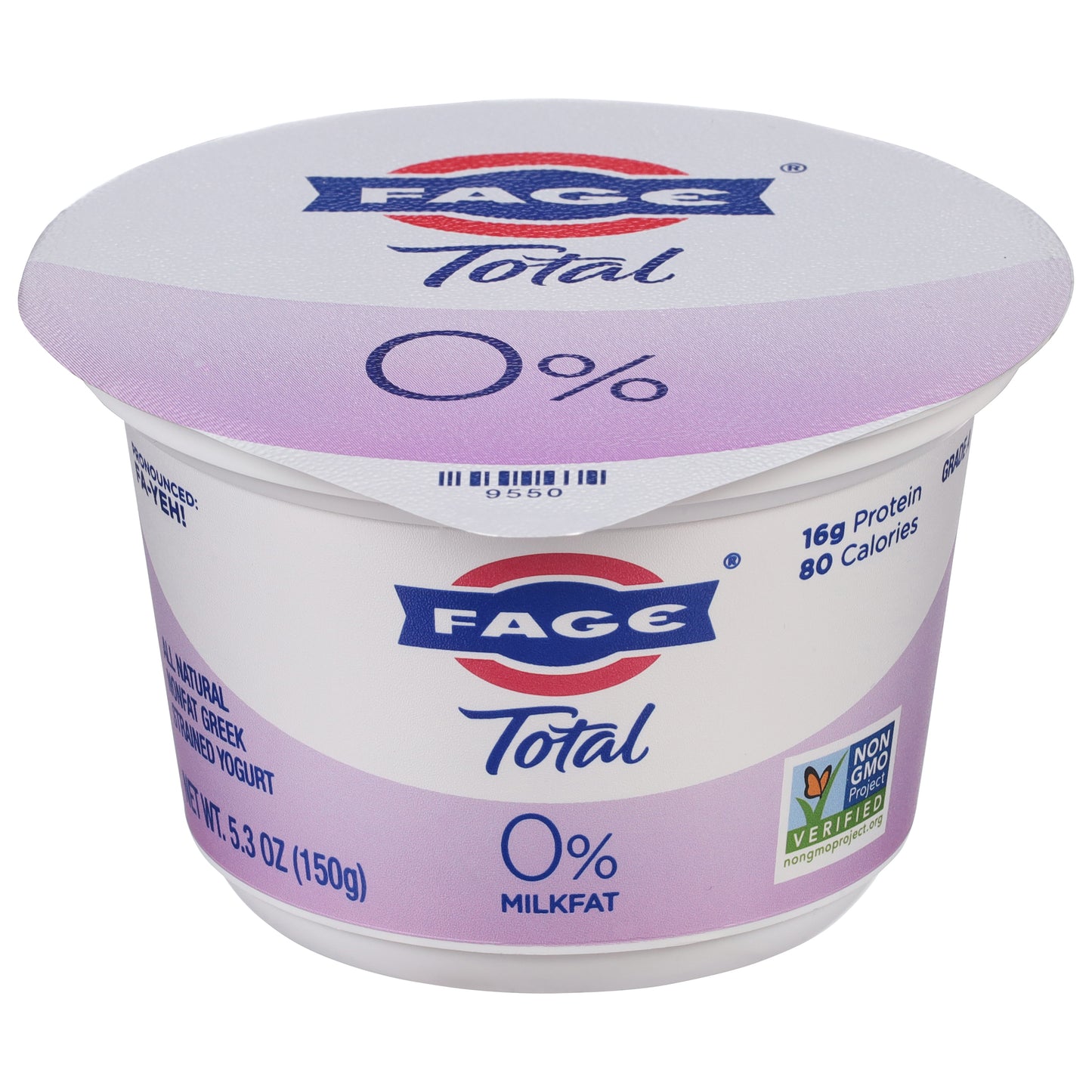 Fage Total Strained Greek Nonfat Yogurt 5.3 oz