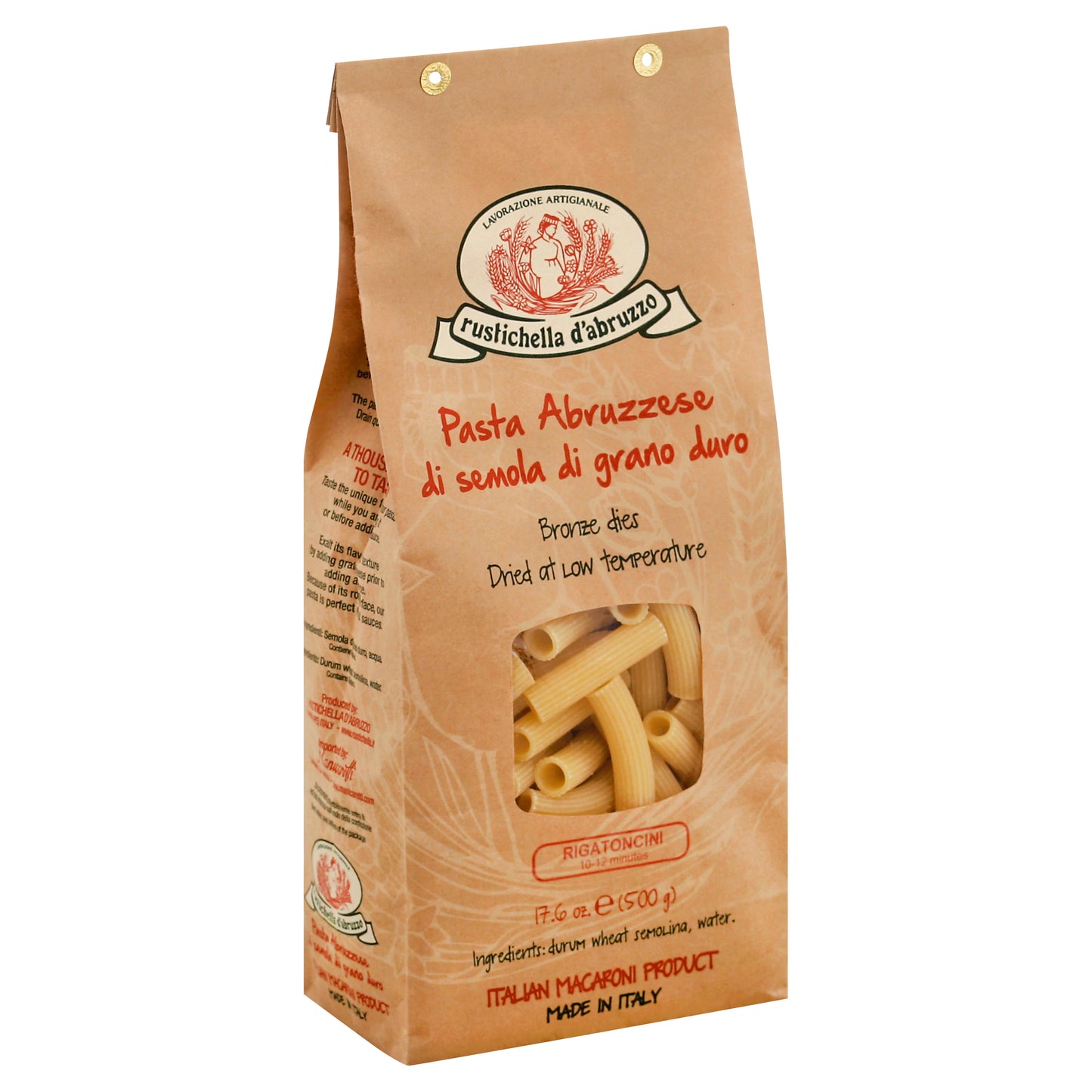 Rustichella D Abruzzo Rigatoncini 17.6 oz