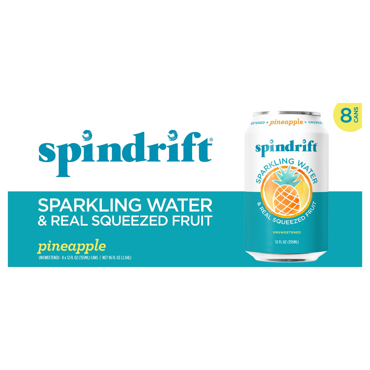 12 oz. Pineapple Sparkling Water 8pk