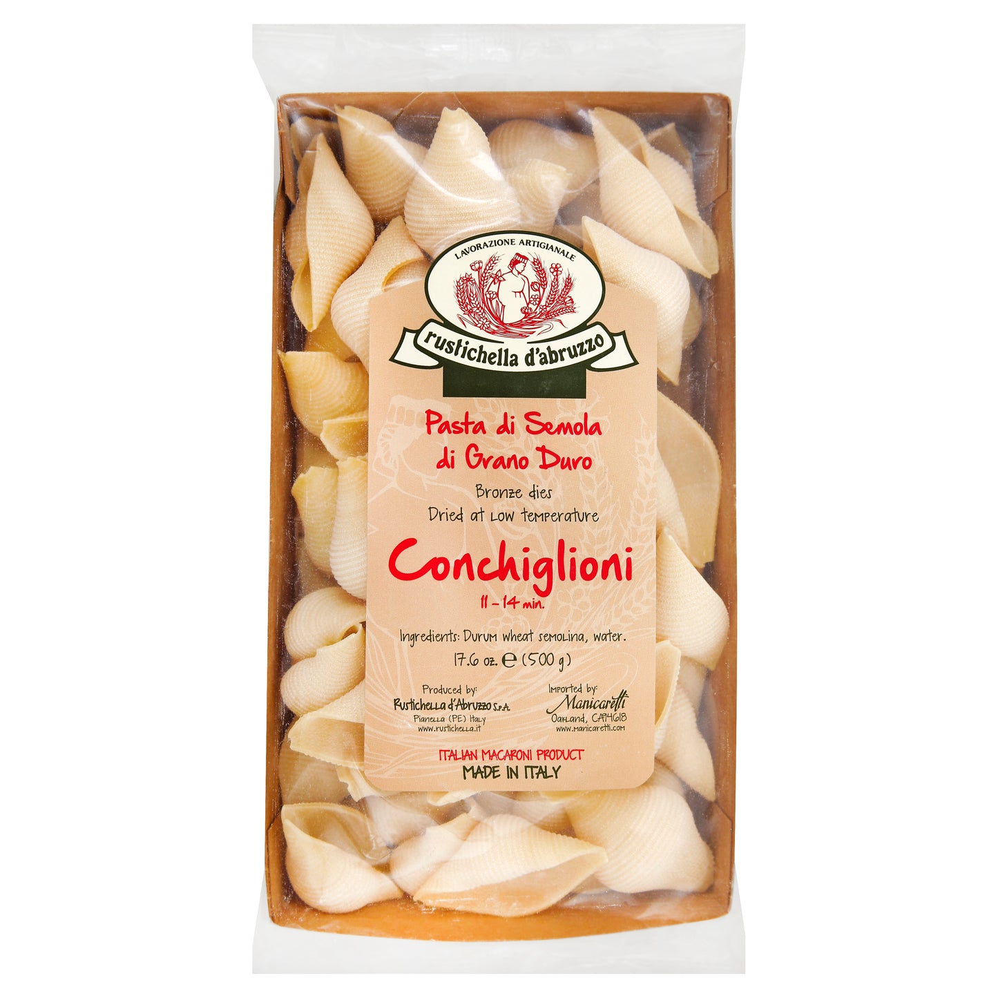 Rustichella D Abruzzo Conchiglioni 17.6 oz