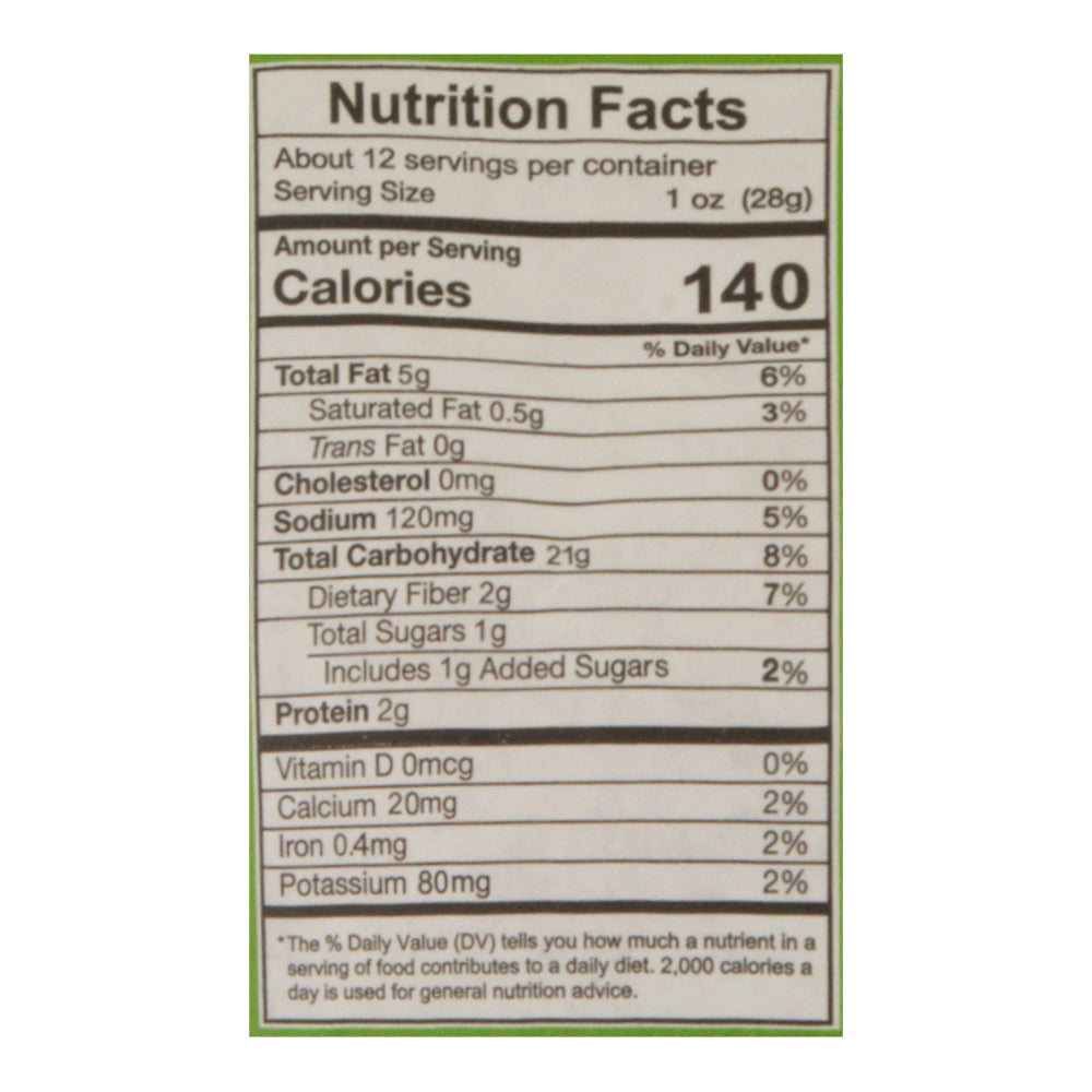 Mi Nina White Corn Spicy Chipotle Lime Tortilla Chips 12 oz