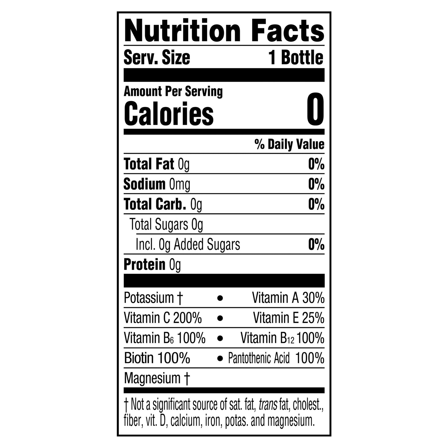 vitaminwater zero sugar shine, electrolyte enhanced water w/ vitamins, strawberry lemonade drink, 20 fl oz