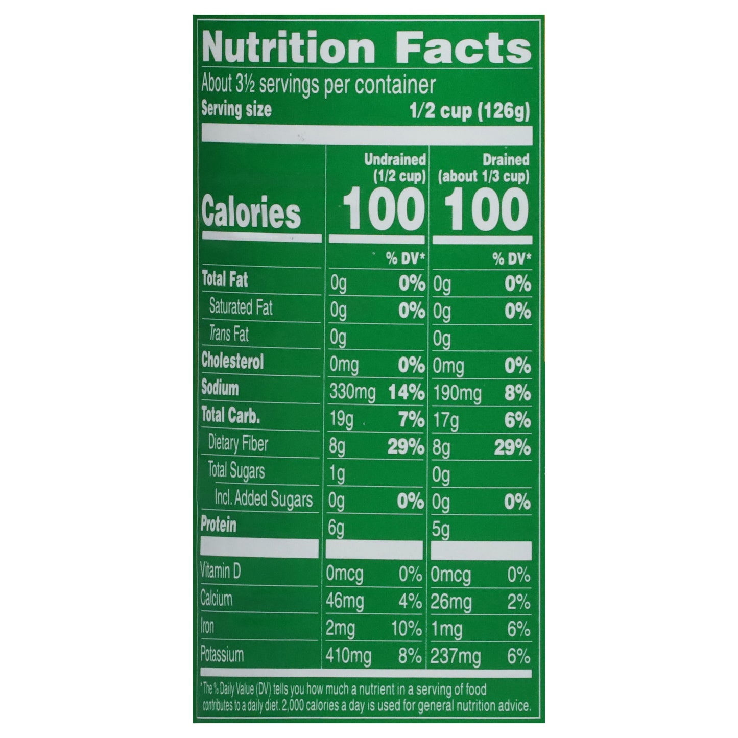 Del Monte Harvest Selects Green Lima Beans 15.25 oz
