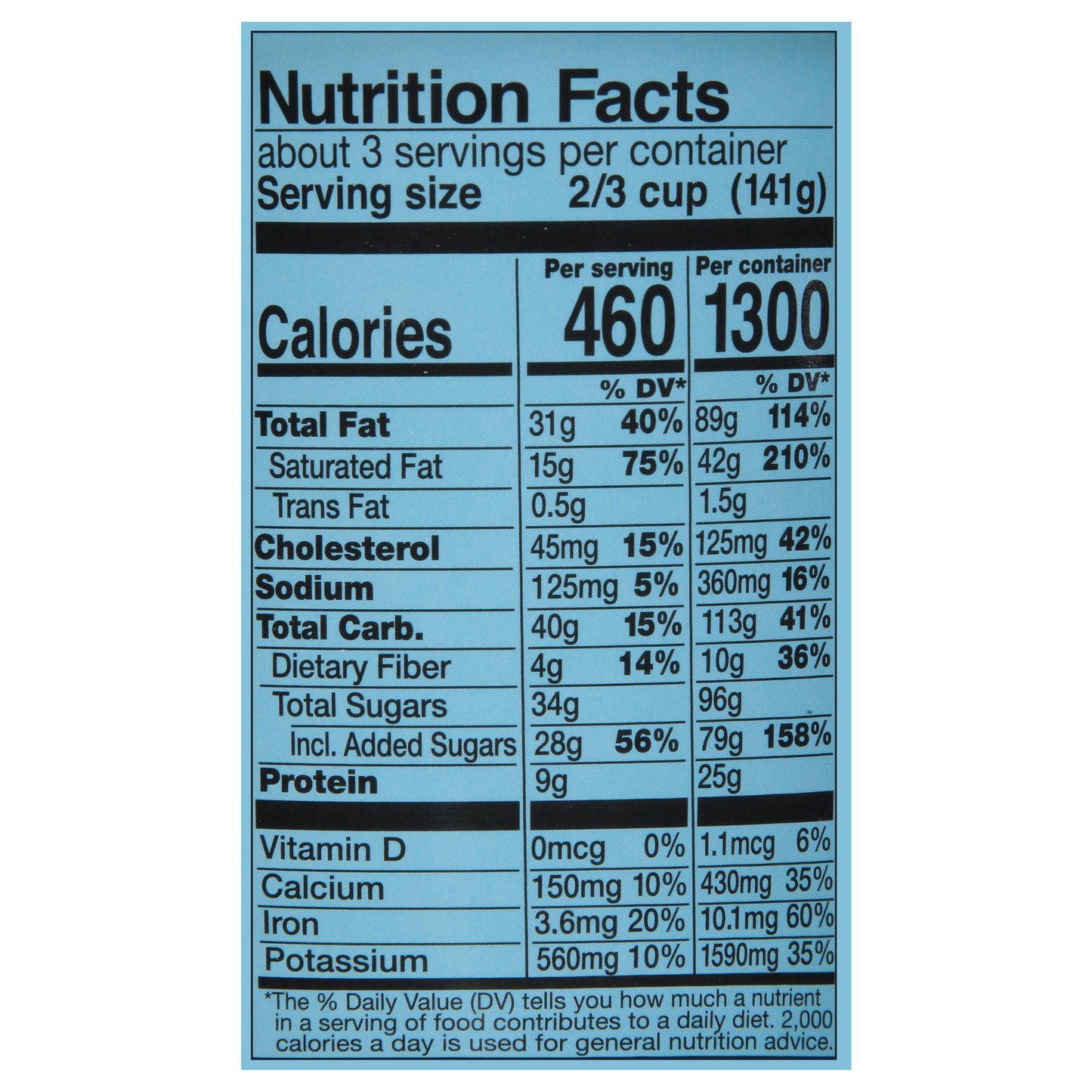 Ben & Jerry's Topped PB Over the Top Ice Cream 15.2 fl oz
