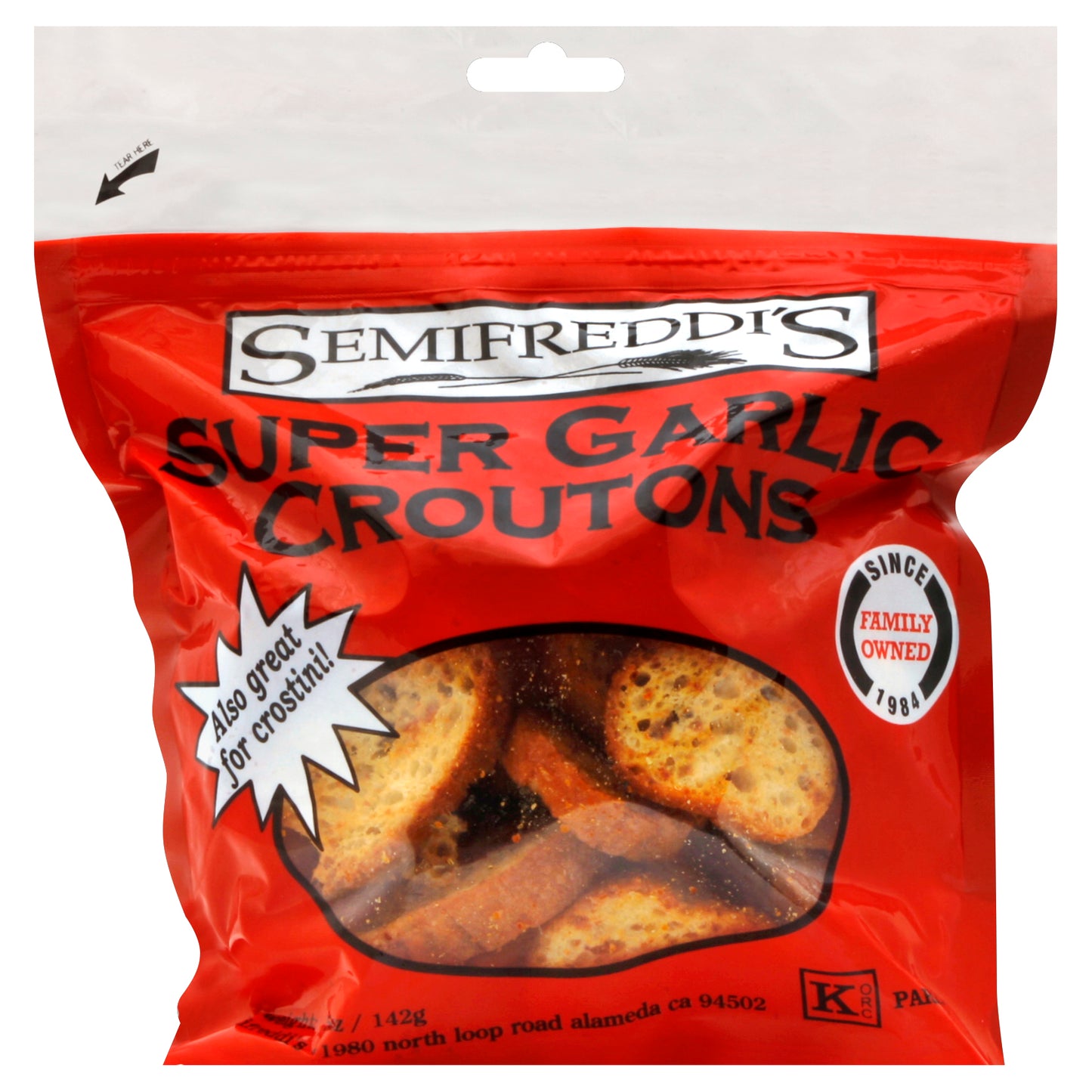 Semifreddis Croutons 5 oz - Garlic