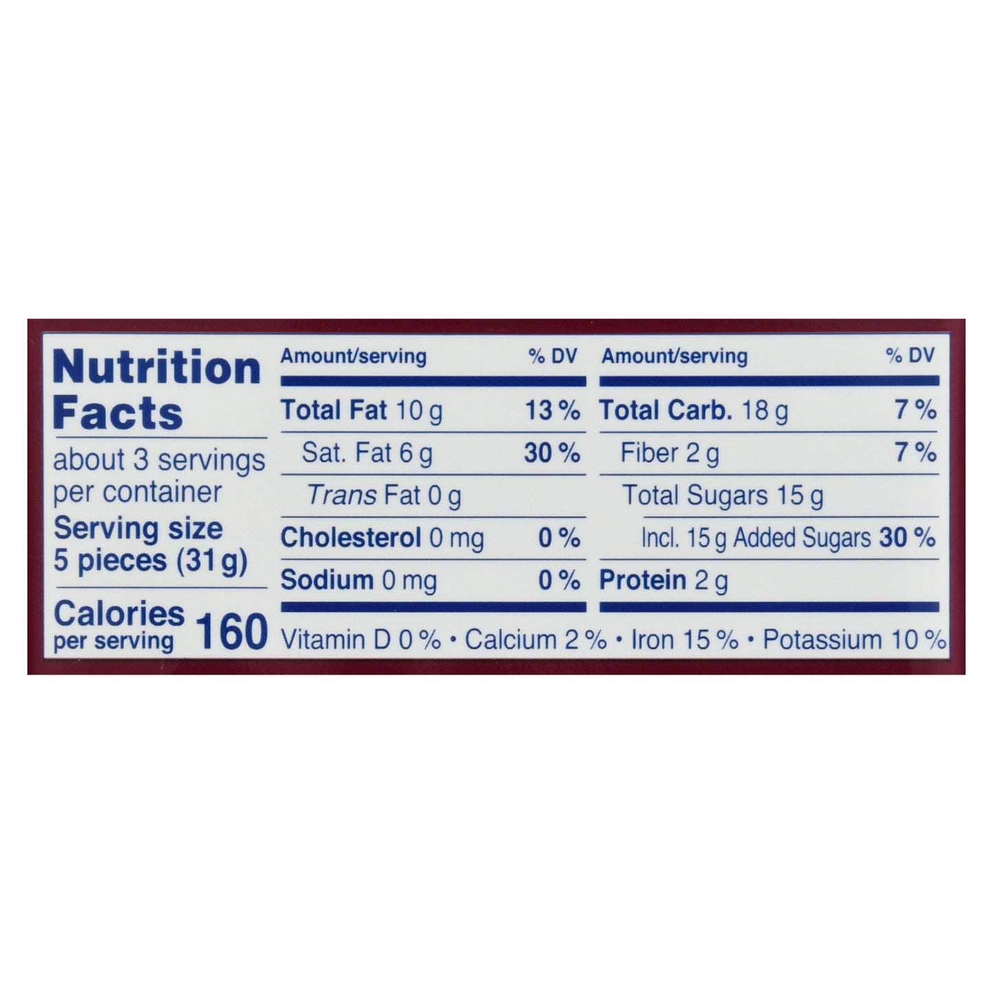 Ritter Sport 50% Cacao Dark Chocolate 3.5 oz