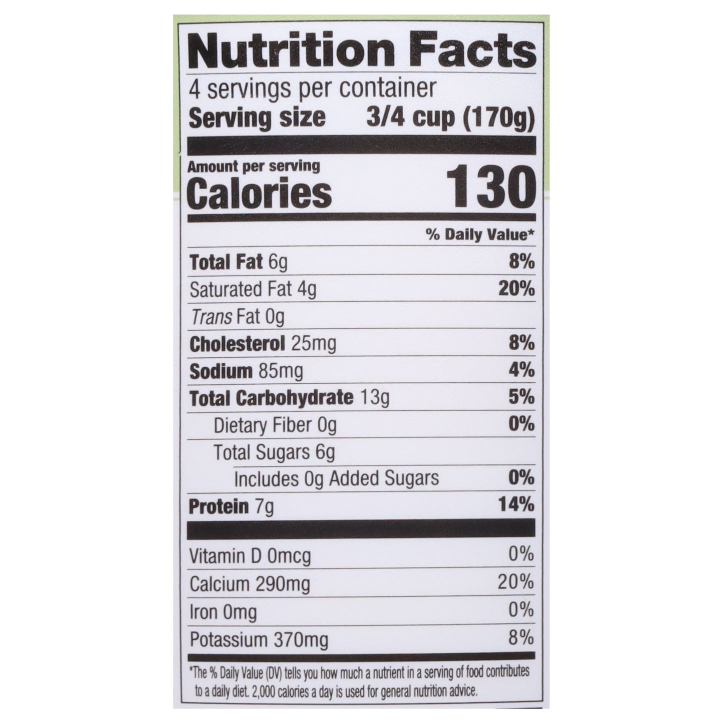 Green Valley Lactose Free Organic Plain Yogurt 24 oz