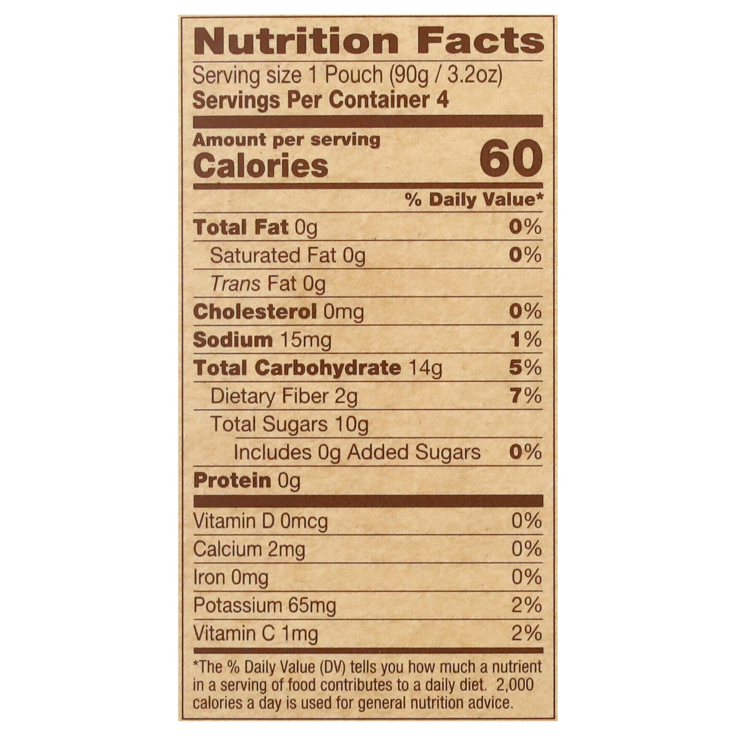 North Coast Organic Apple Applesauce 4 - 3.2 oz Pouches