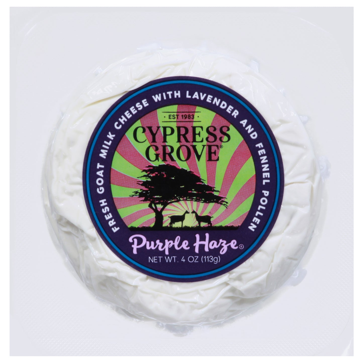 Cypress Grove Goat Milk Purple Haze Cheese 4 oz