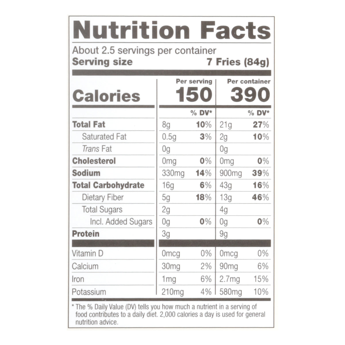 Dr. Praeger's Gluten Free Cauliflower Broccoli Veggie Fries 8 oz