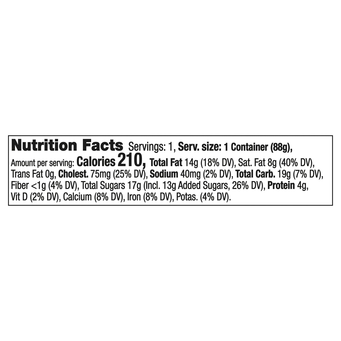Haagen-Dazs Chocolate Ice Cream 3.6 Oz