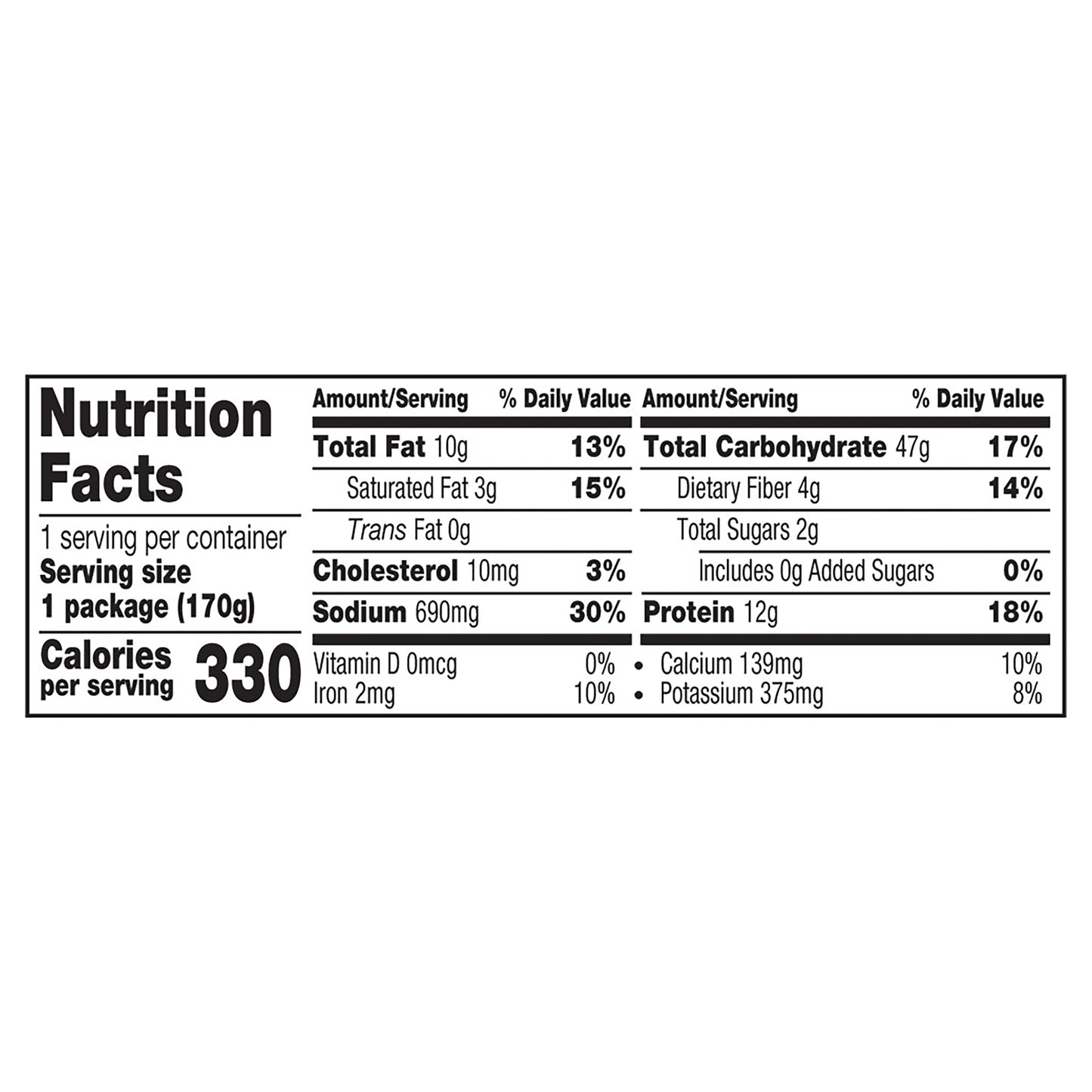 Organic Black Bean & Cheese Burrito