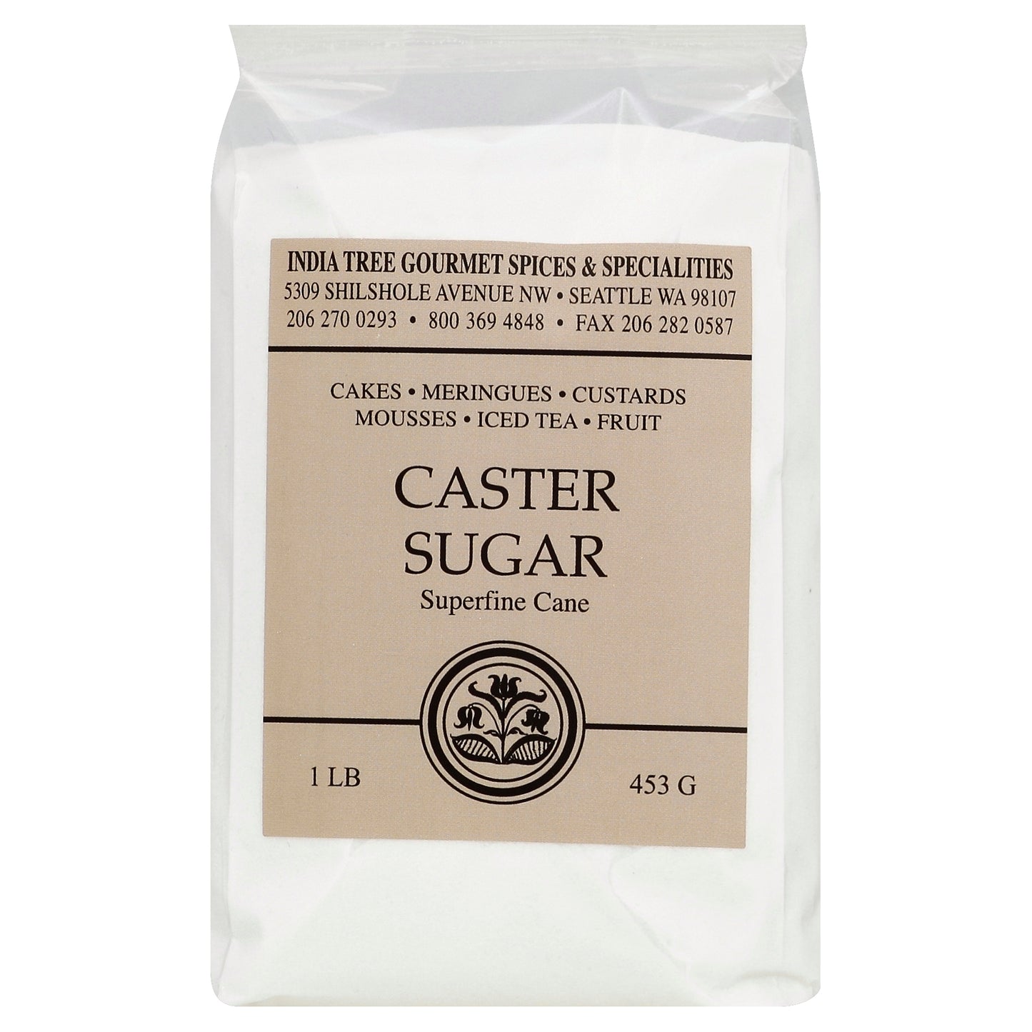 India Tree Sugar 1 lb