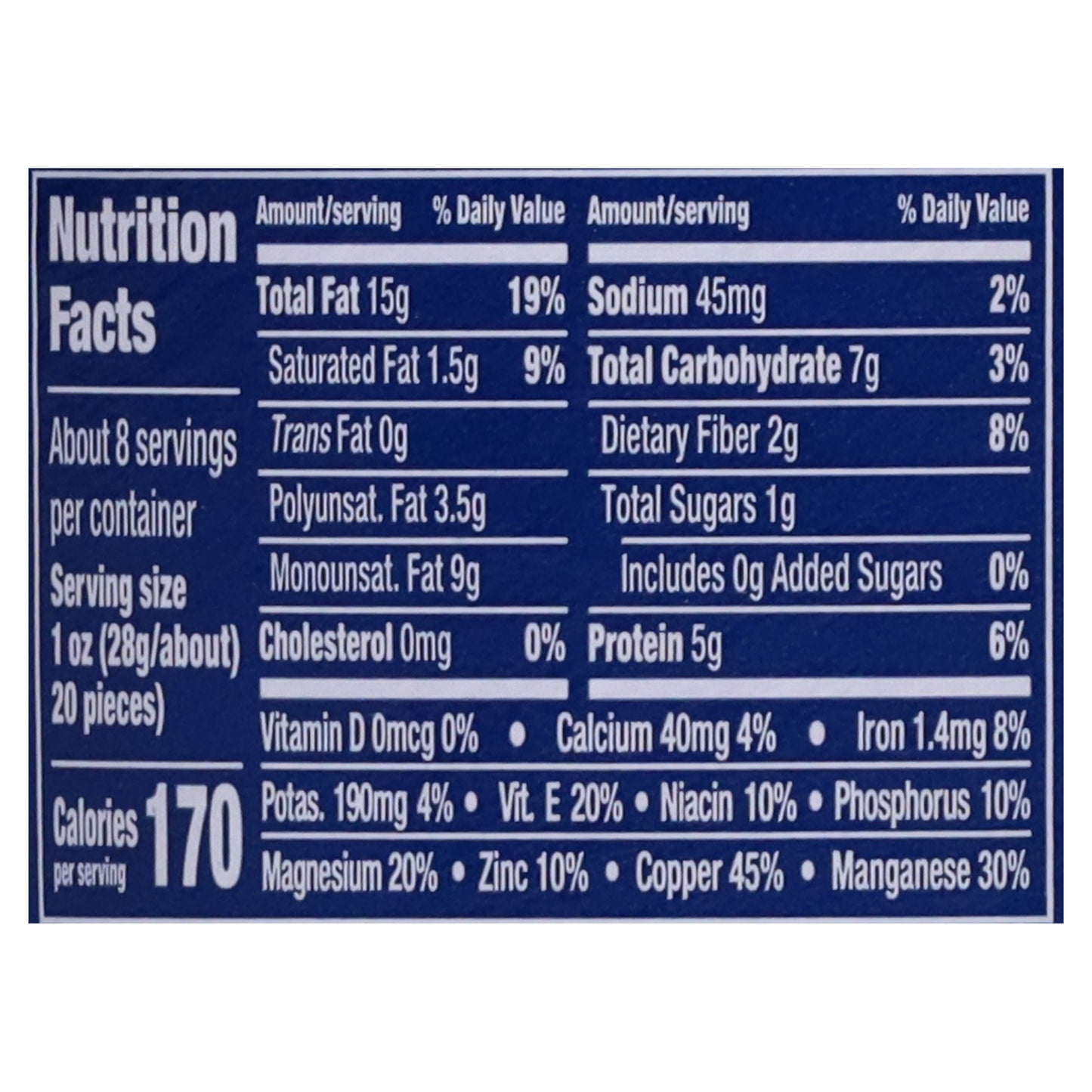Planters Deluxe Cashews, Almonds & Pecans 8.25 oz