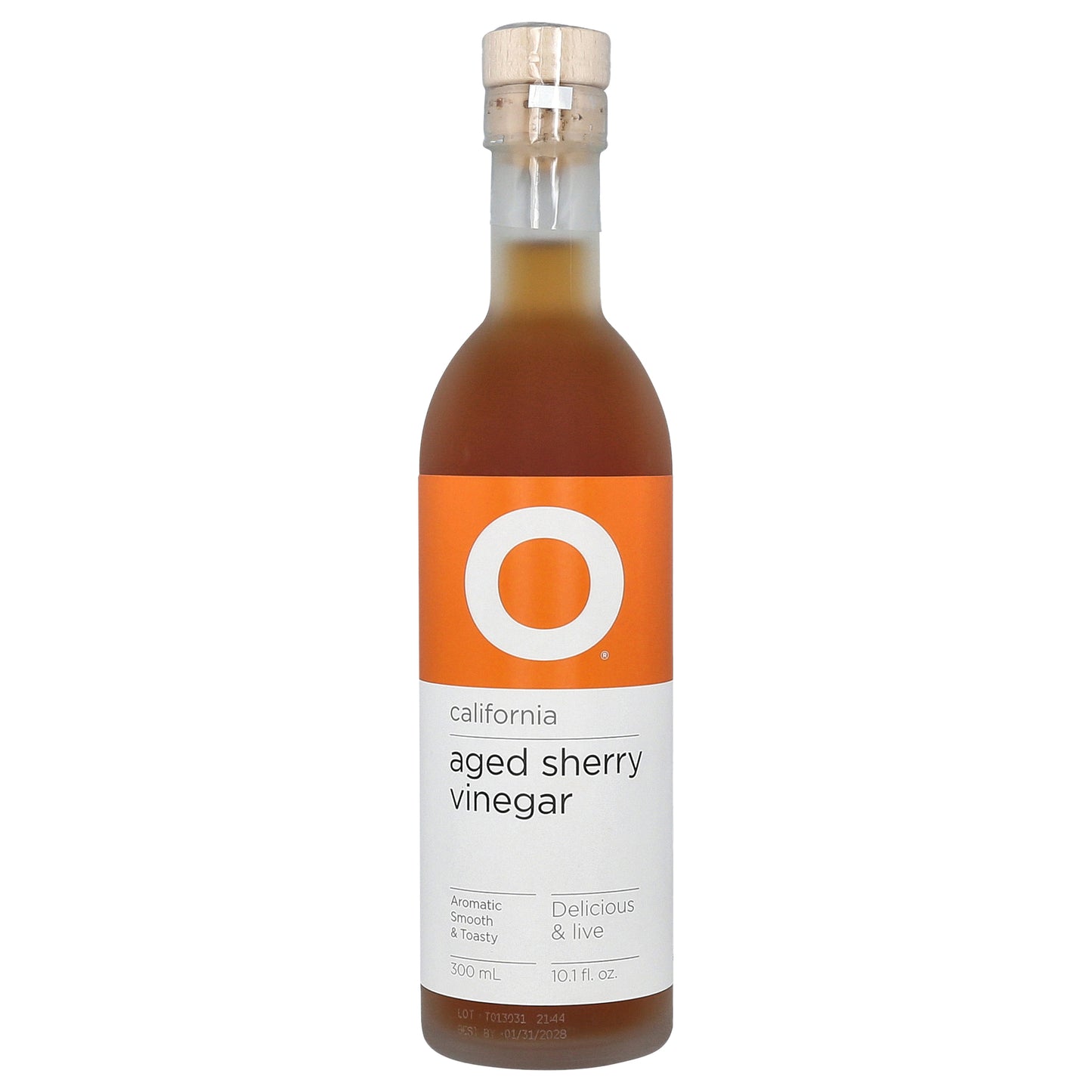 O California Aged Sherry Vinegar 300ml (10.1oz) Glass