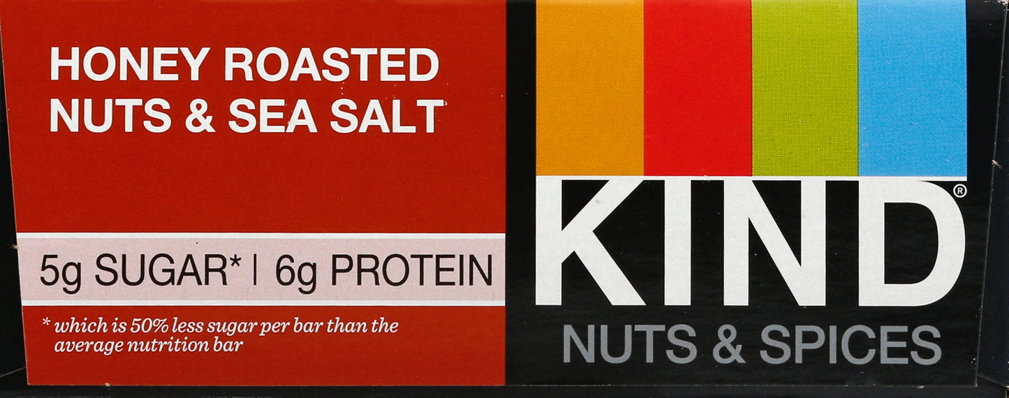 KIND KIND NUTS/SPC HNY RST NUT/SLT BX 12 CT