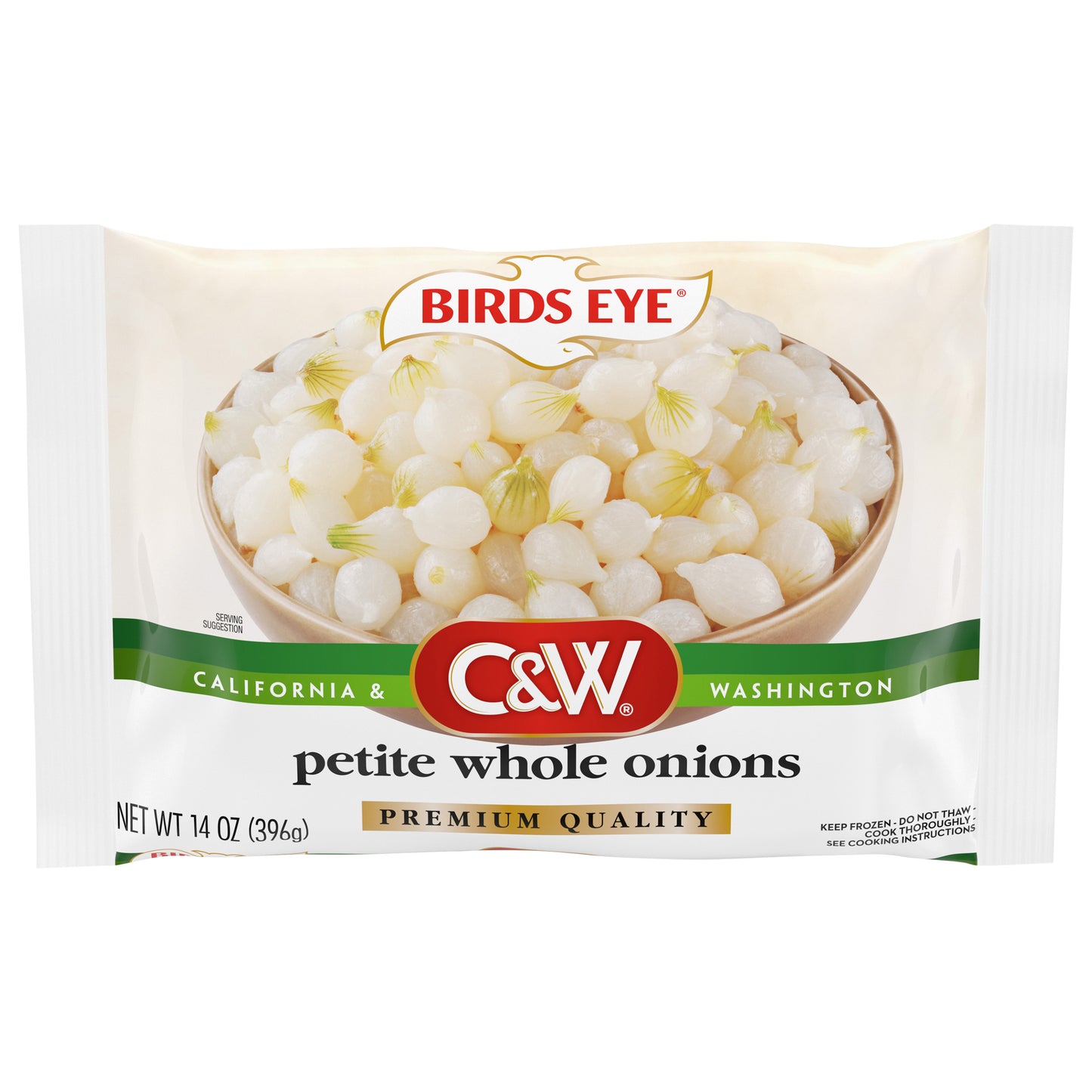 Birds Eye C and W Premium Quality Petite Whole Onions, 14 oz