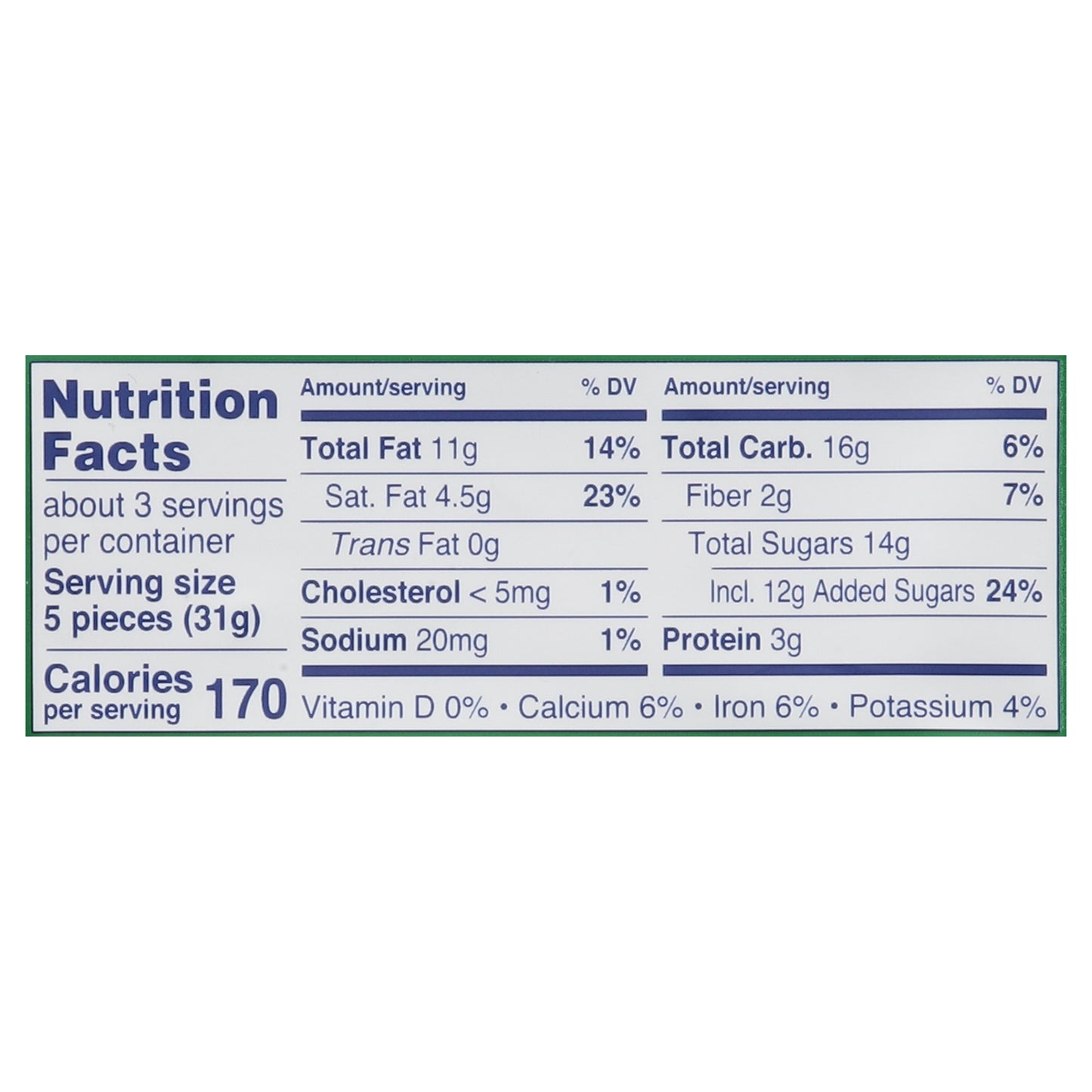 Ritter Sport Nut Selection Milk Chocolate with Whole Almonds 3.5 oz