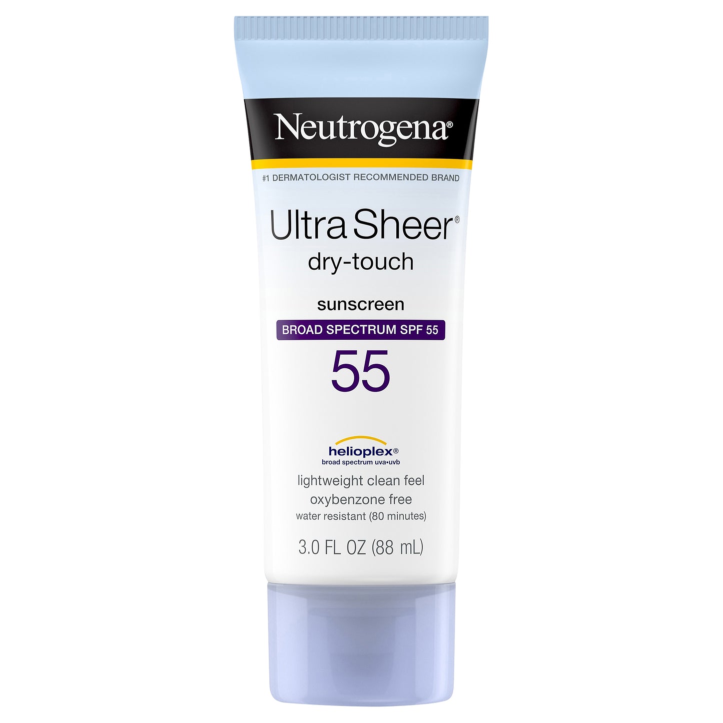 Neutrogena Ultra Sheer Dry-Touch Sunscreen Lotion Broad Spectrum SPF 55, 3 Fl. Oz