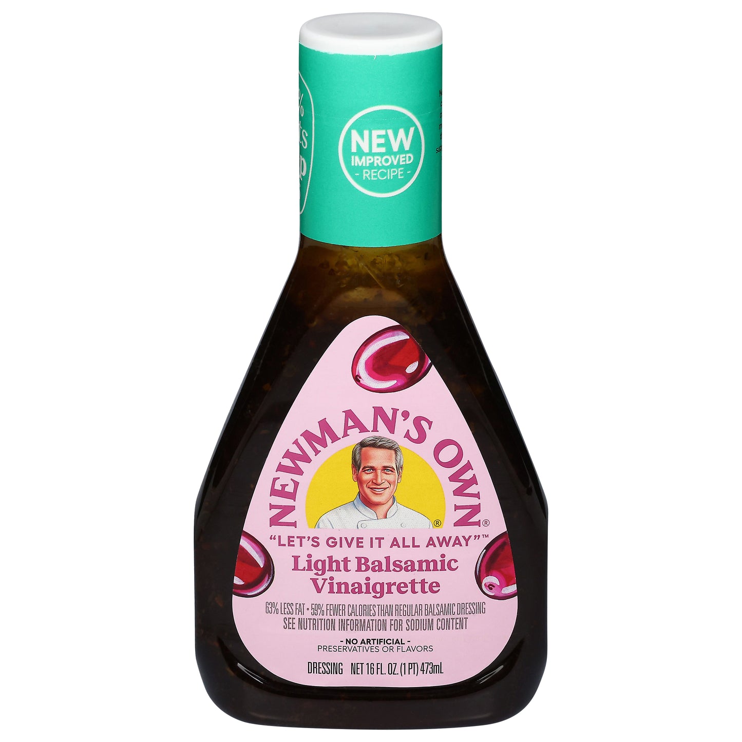 Newman's Own Light Balsamic Vinaigrette Dressing 16 fl oz