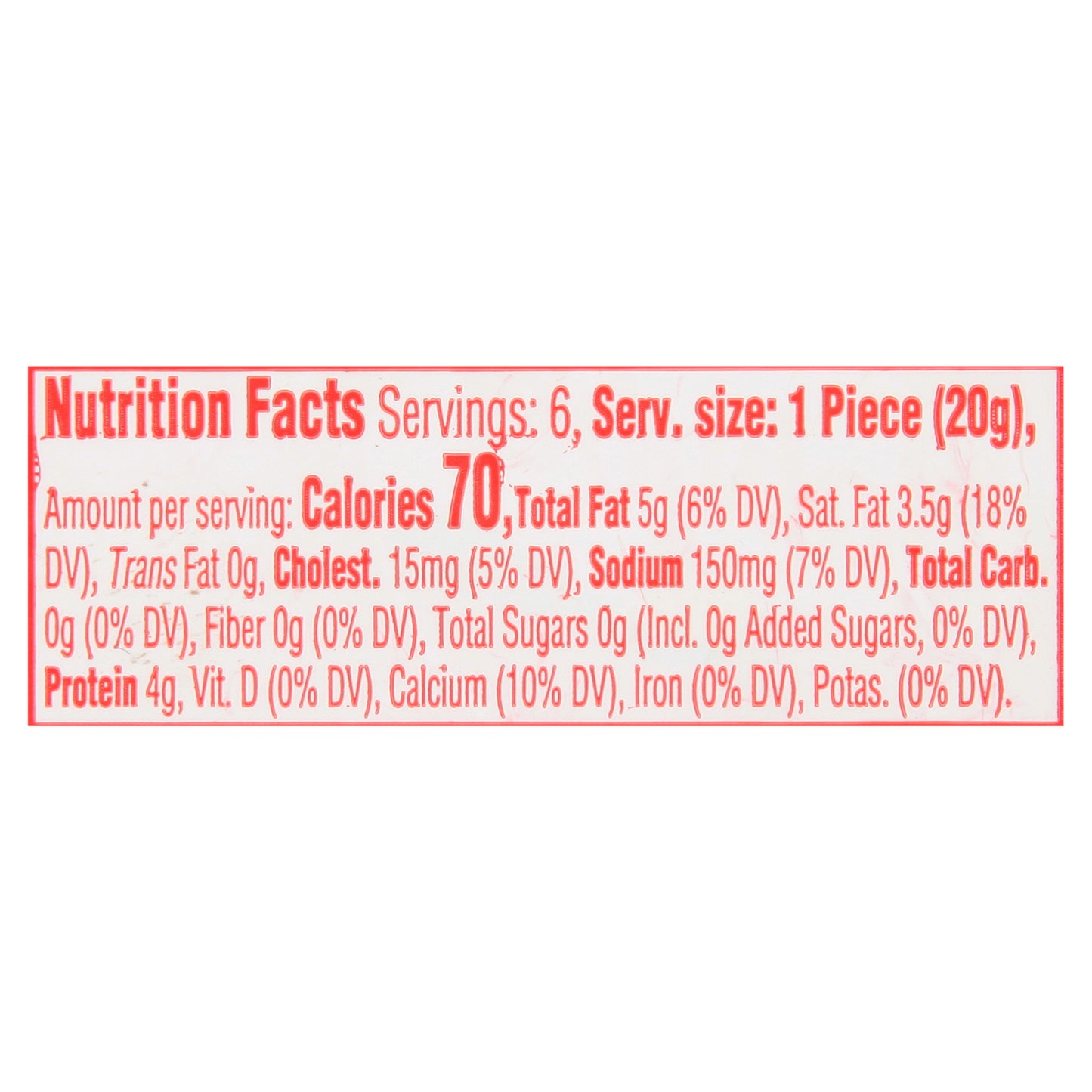 Babybel Mini Original Semisoft Cheese 6 ea