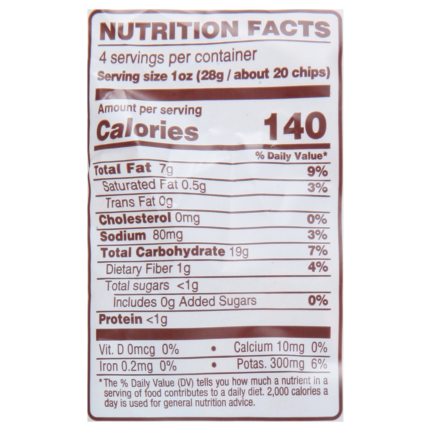 Inka Chips Bold Cut Chile Picante Plantain Chips 4 oz