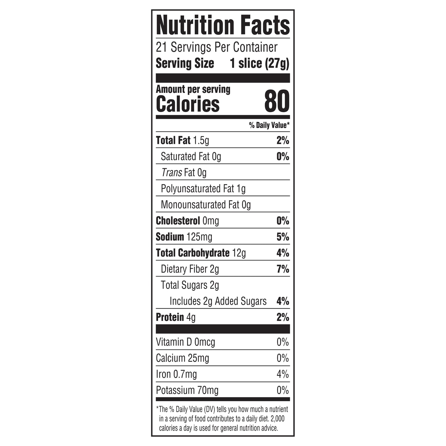 Oroweat Thin-Sliced Organic Bread 20 oz