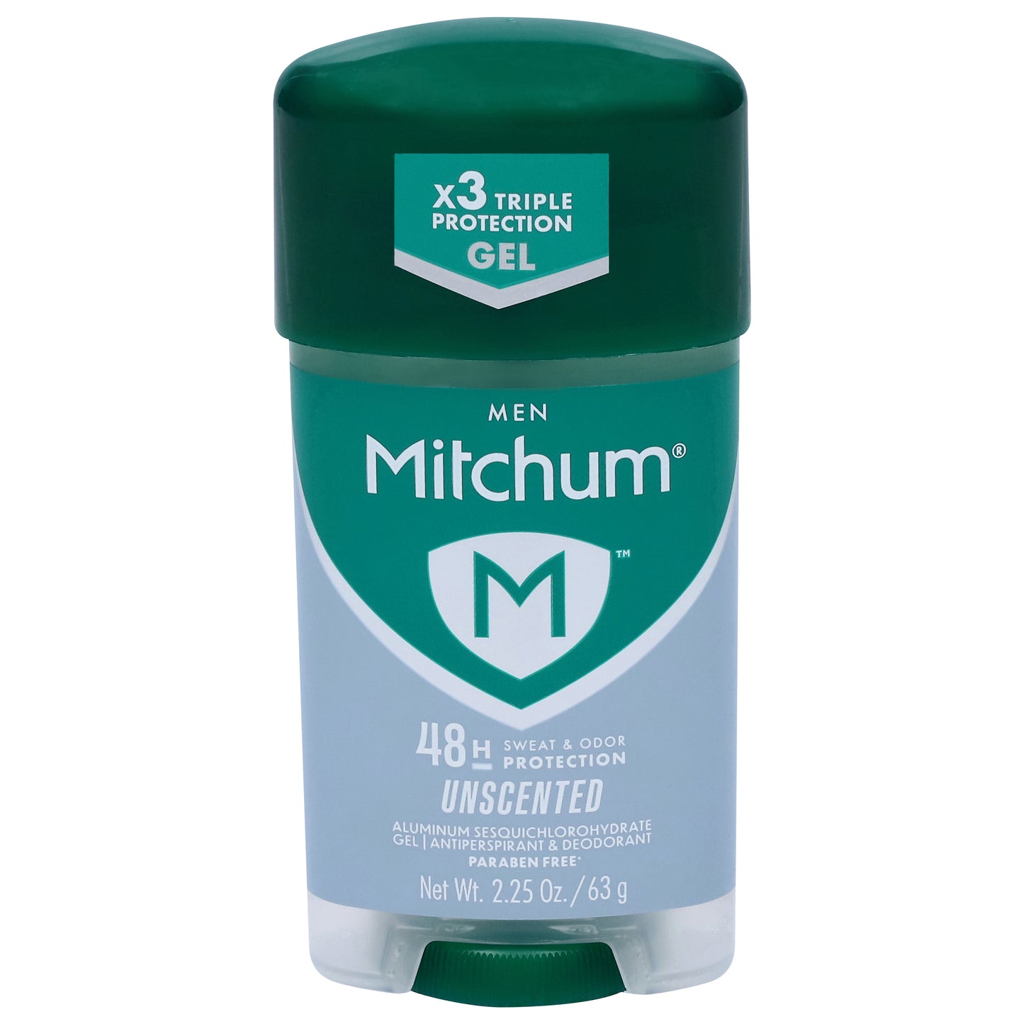 Mitchum Mens Unscented Antiperspirant & Deodorant 2.25 oz