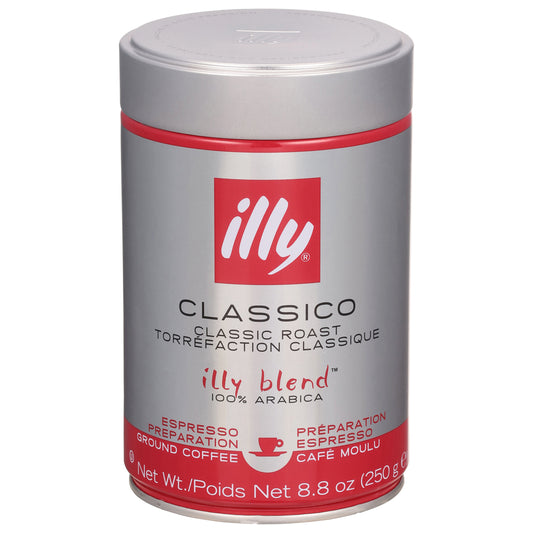 Illy Illy Blend 100% Arabica Ground Classic Roast Classico Coffee 8.8 oz