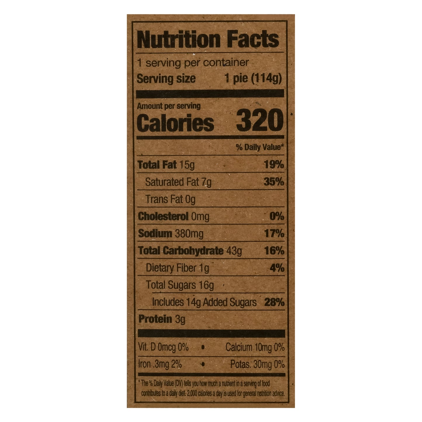 Old Fashioned Wild Blueberry Pie 4 oz