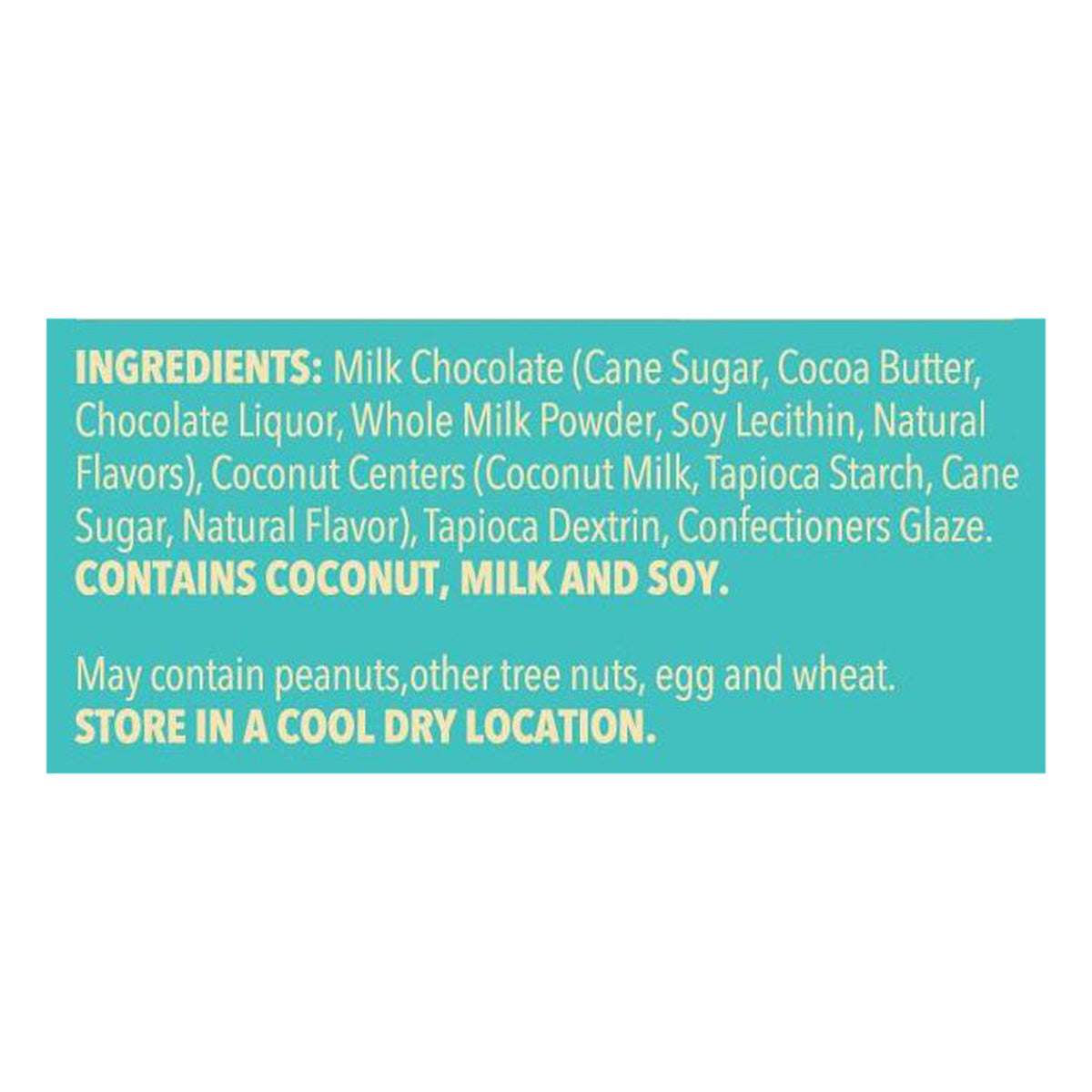 Tru Fru Real Coconut Melts Hyper-Dried Fresh in Milk Chocolate (4.2 oz)