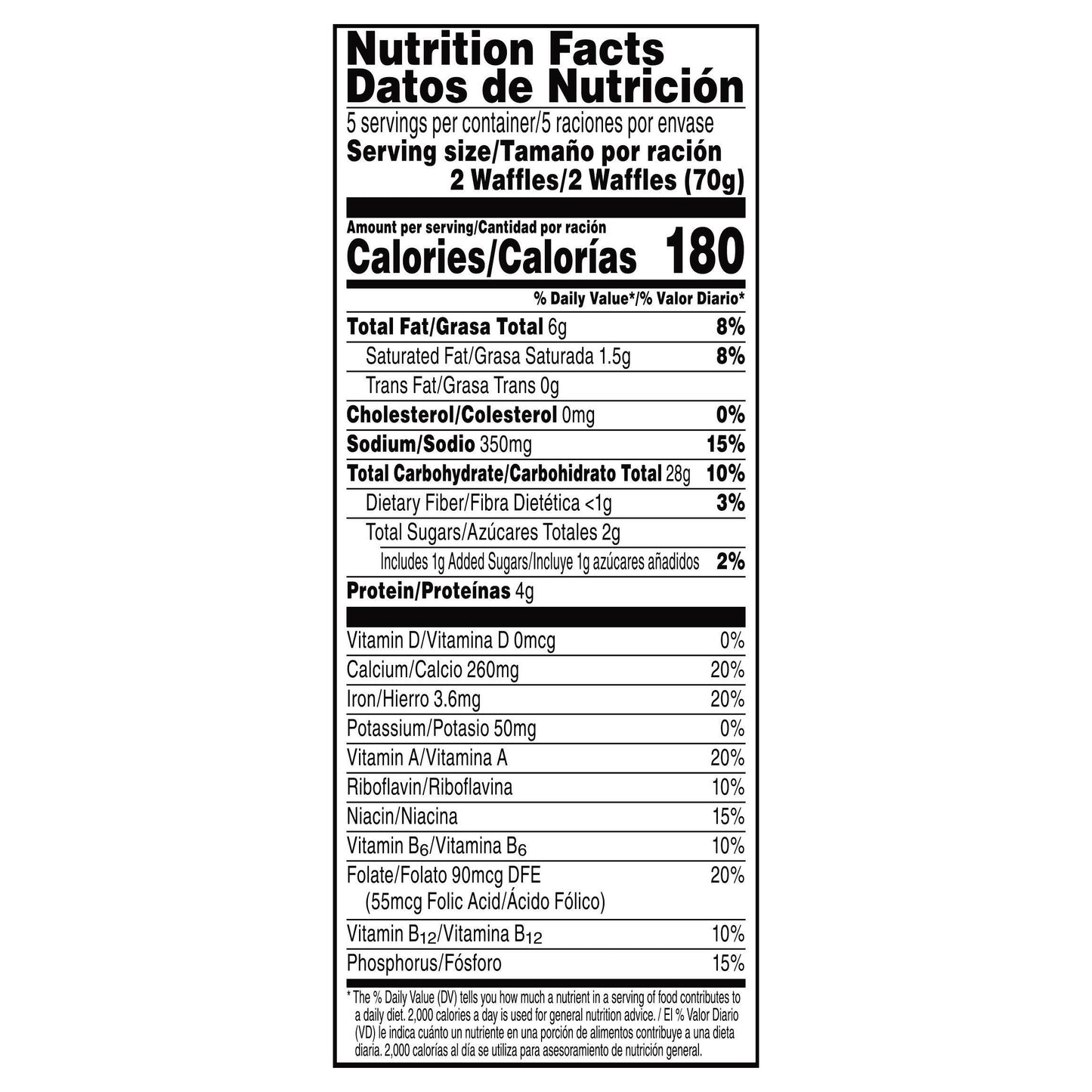 Kellogg's® Eggo® Buttermilk Frozen Waffles