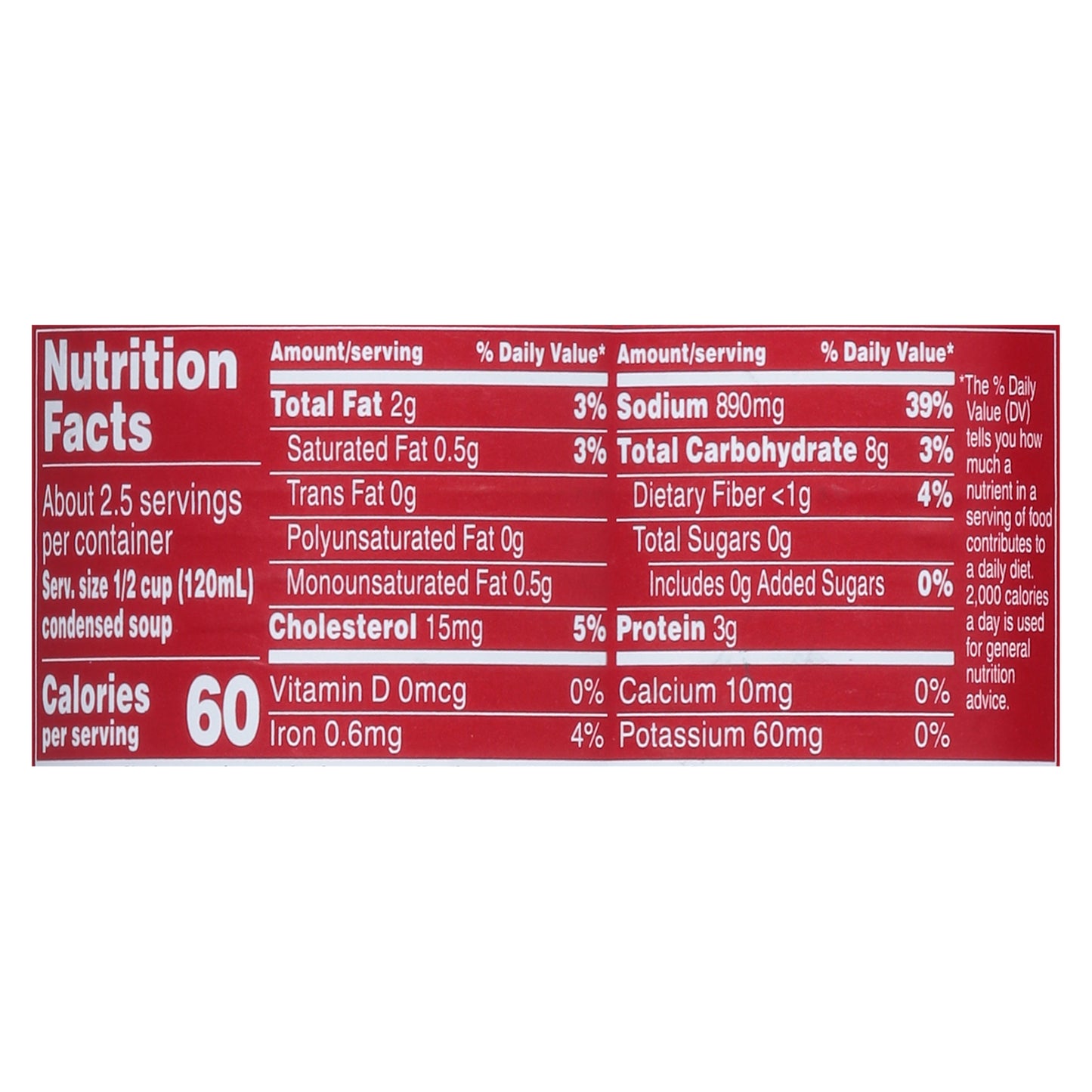 Campbell's Condensed Chicken Noodle Soup 10.75 oz