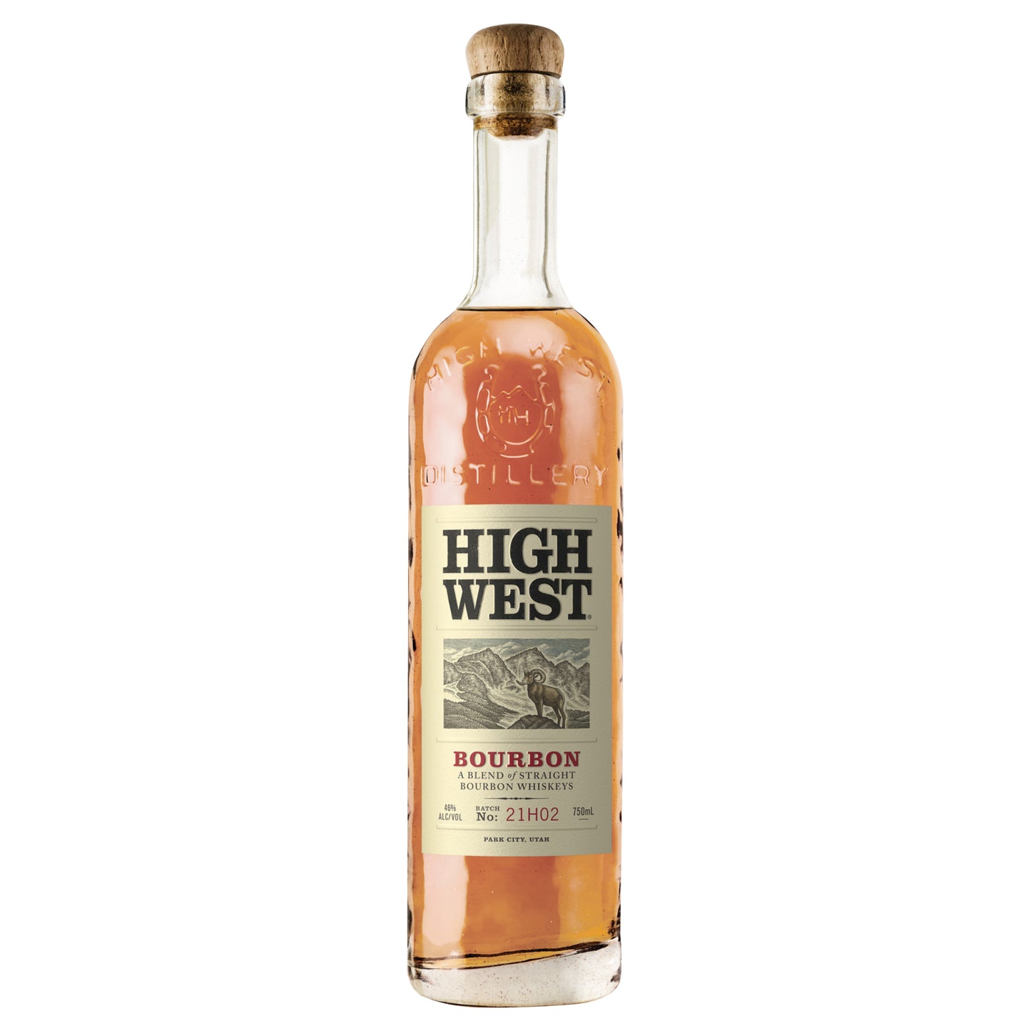 High West Bourbon Whiskey, 750 mL Bottle, 92 Proof
