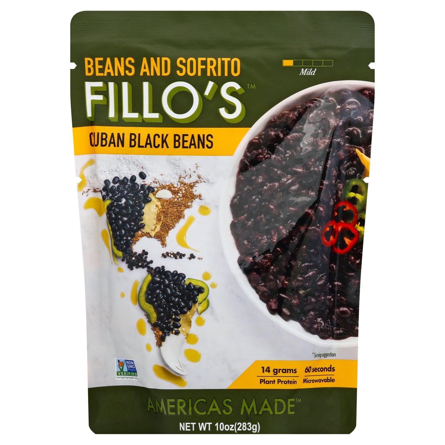 Fillos Beans and Sofrito 10 oz - Cuban