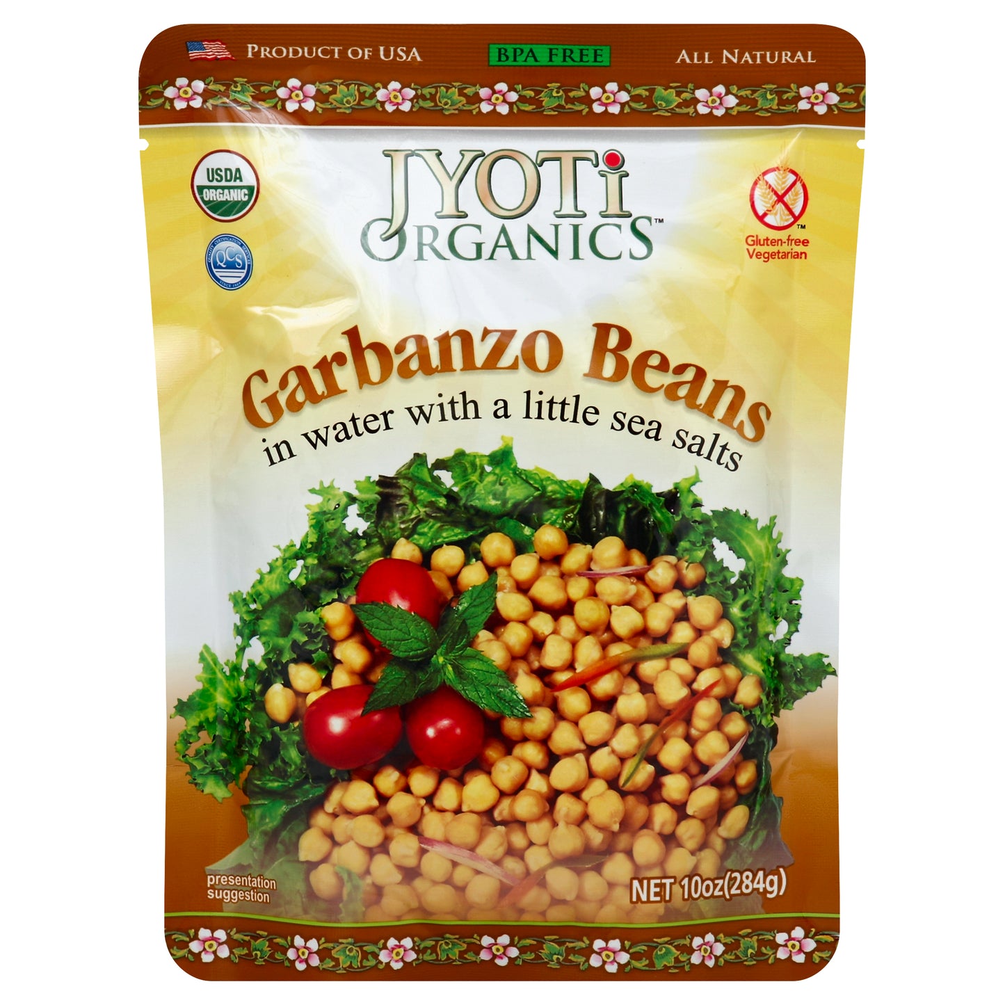 Jyoti Garbanzo Beans 10 oz