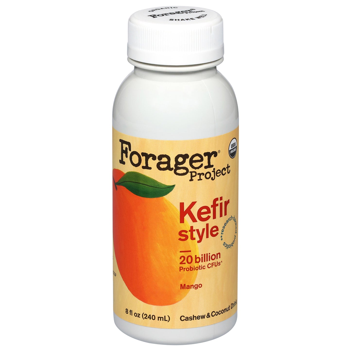 Forager Project Kefir Style Mango Cashew & Coconut Drink 8 fl oz