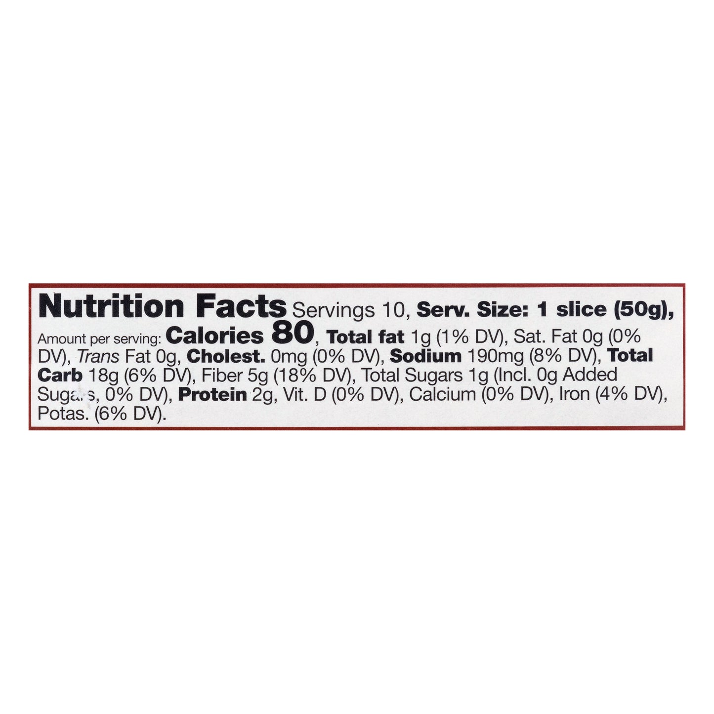 Genuine Bavarian Organic Whole Grain Rye Bread 17.6 oz