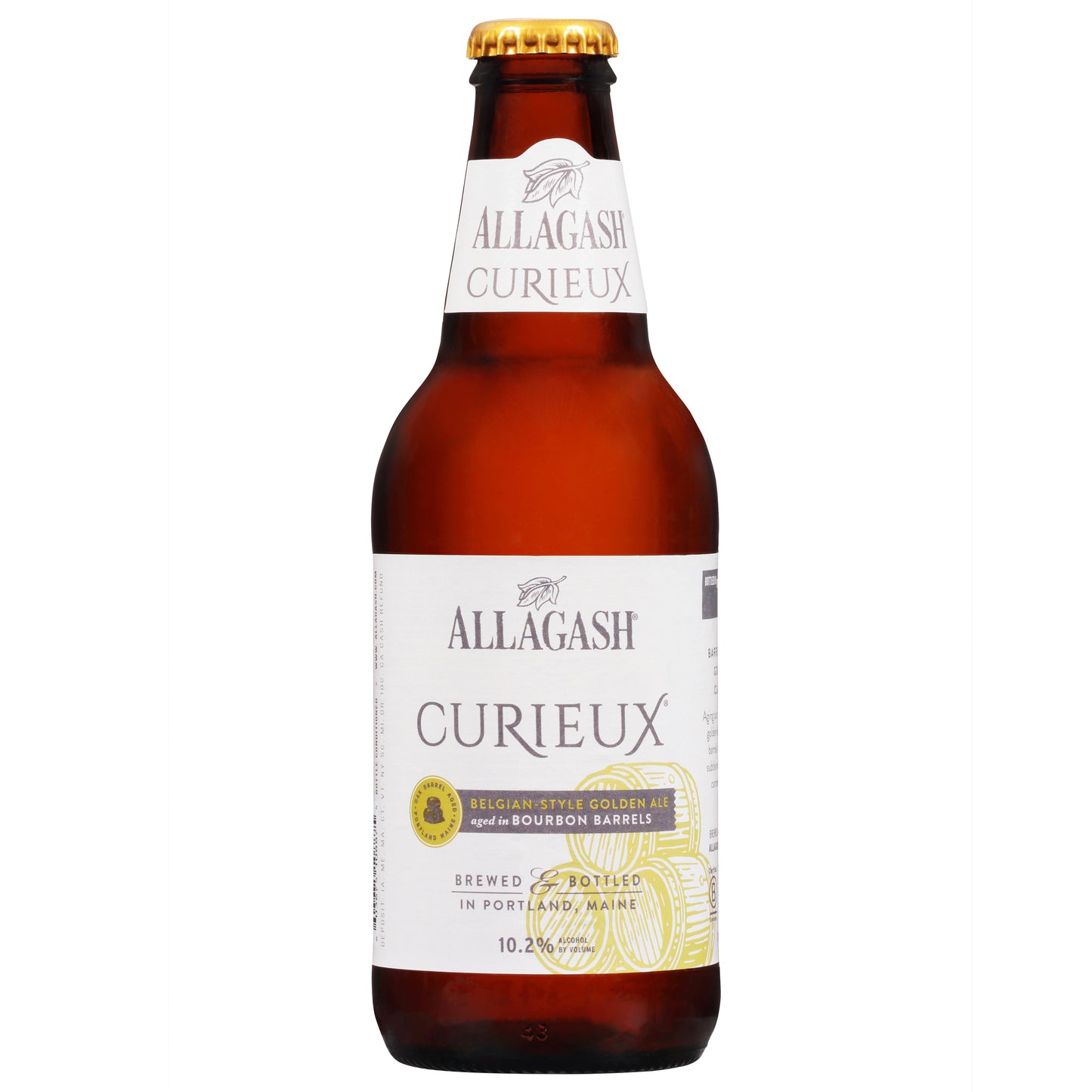 Allagash Curieux Belgian-Style Golden Ale Beer 12 fl oz
