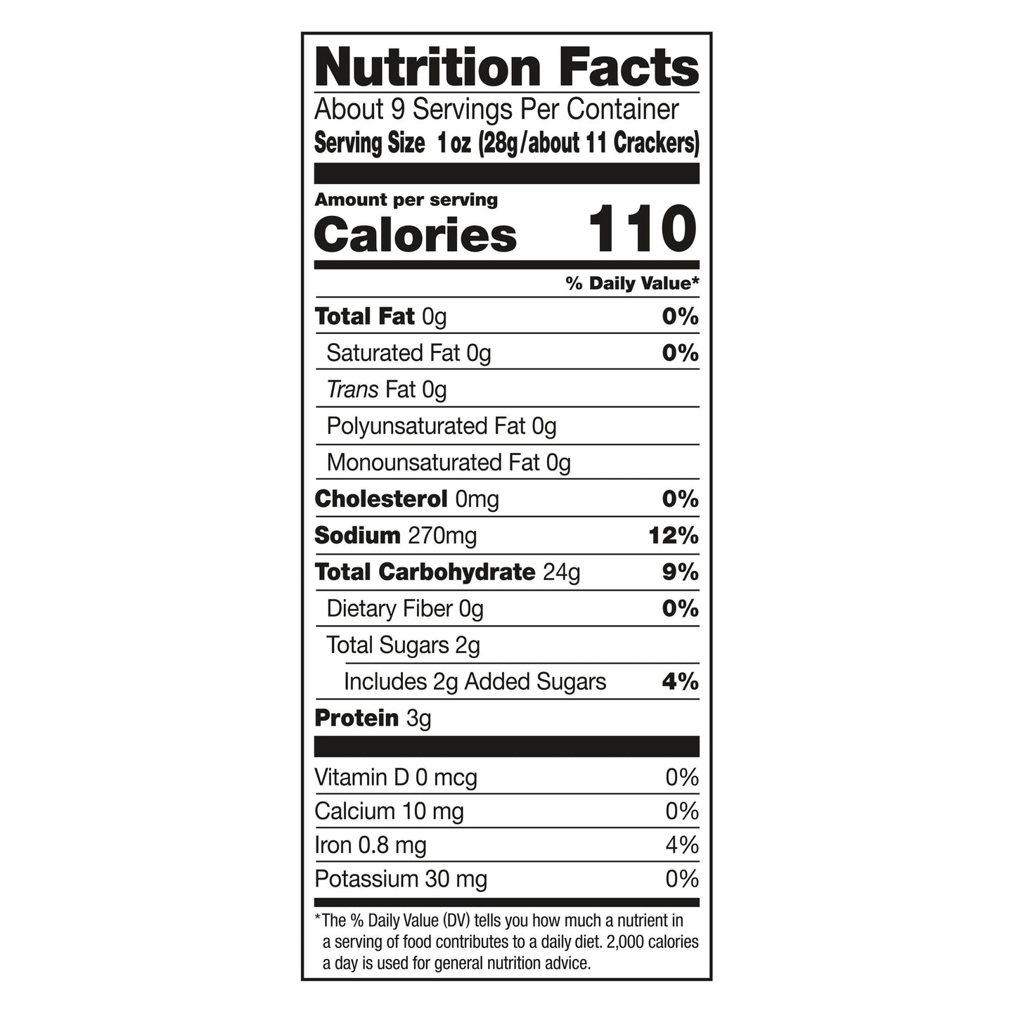 Snack Factory Original Original Pretzel Crisps 9.35 oz