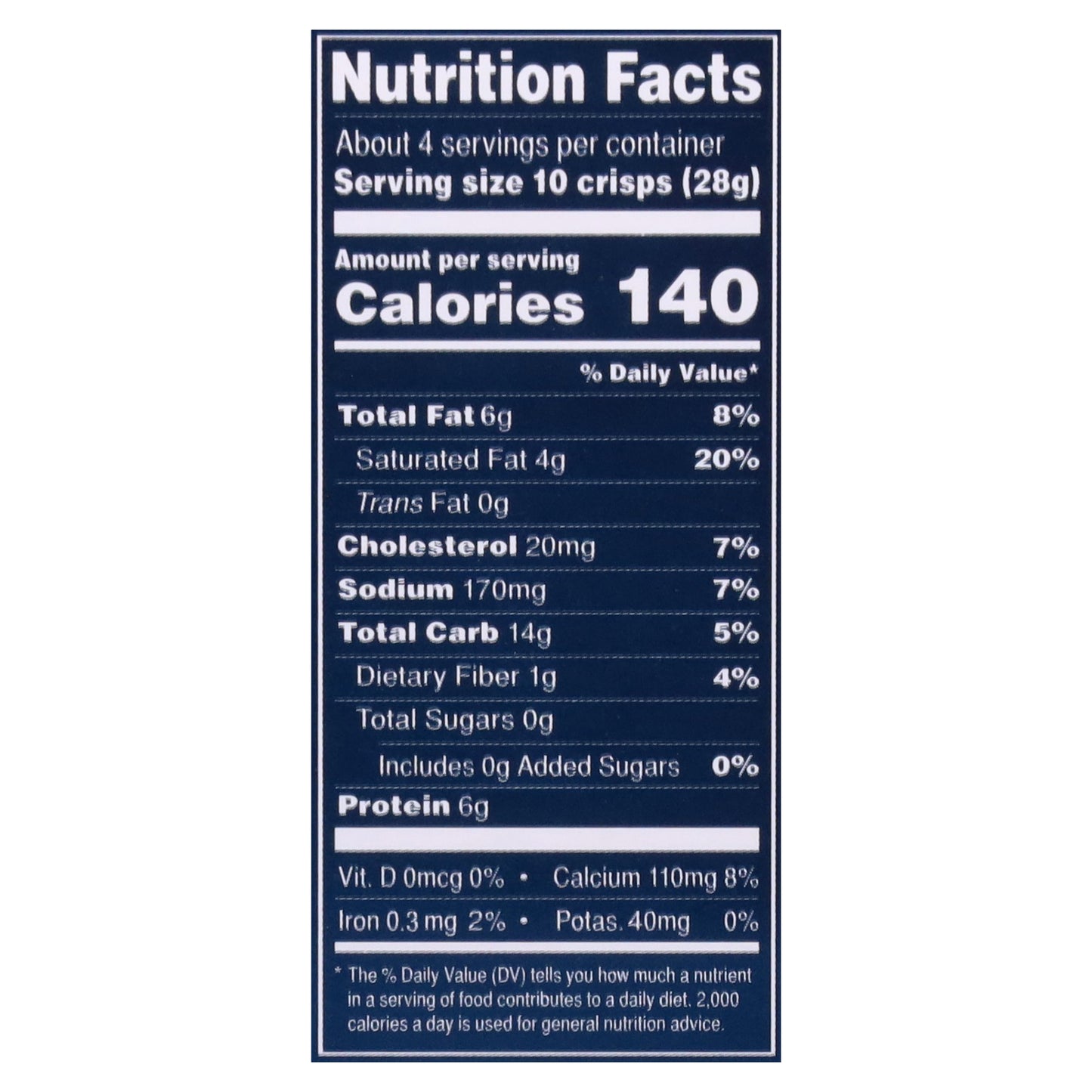 John Wm. Macy's Asiago & Cheddar Cheese Crisps 4.5 oz