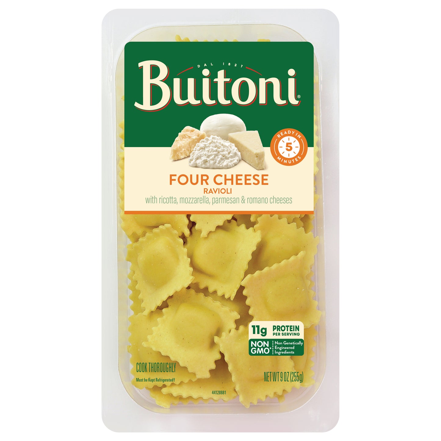 Buitoni Four Cheese Ravioli pasta,9 oz