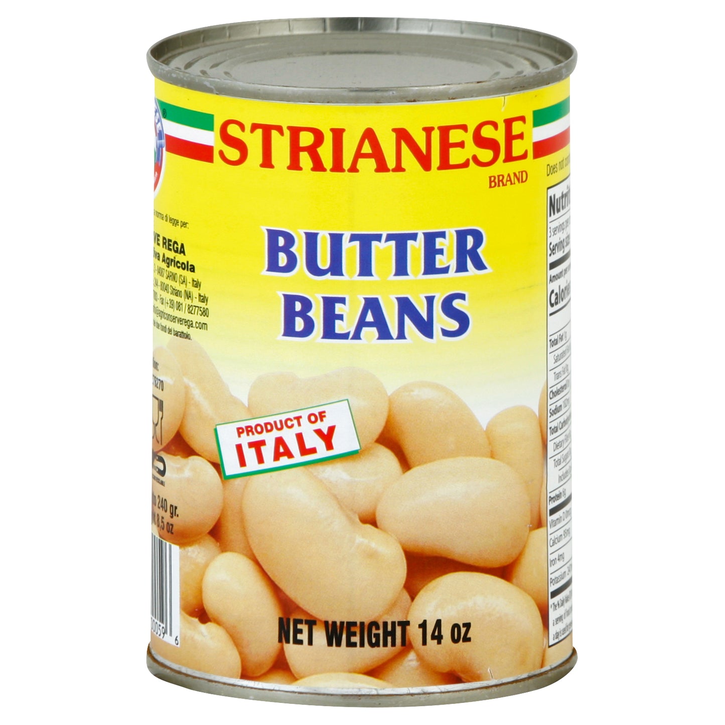 Strianese Butter Beans 14 oz
