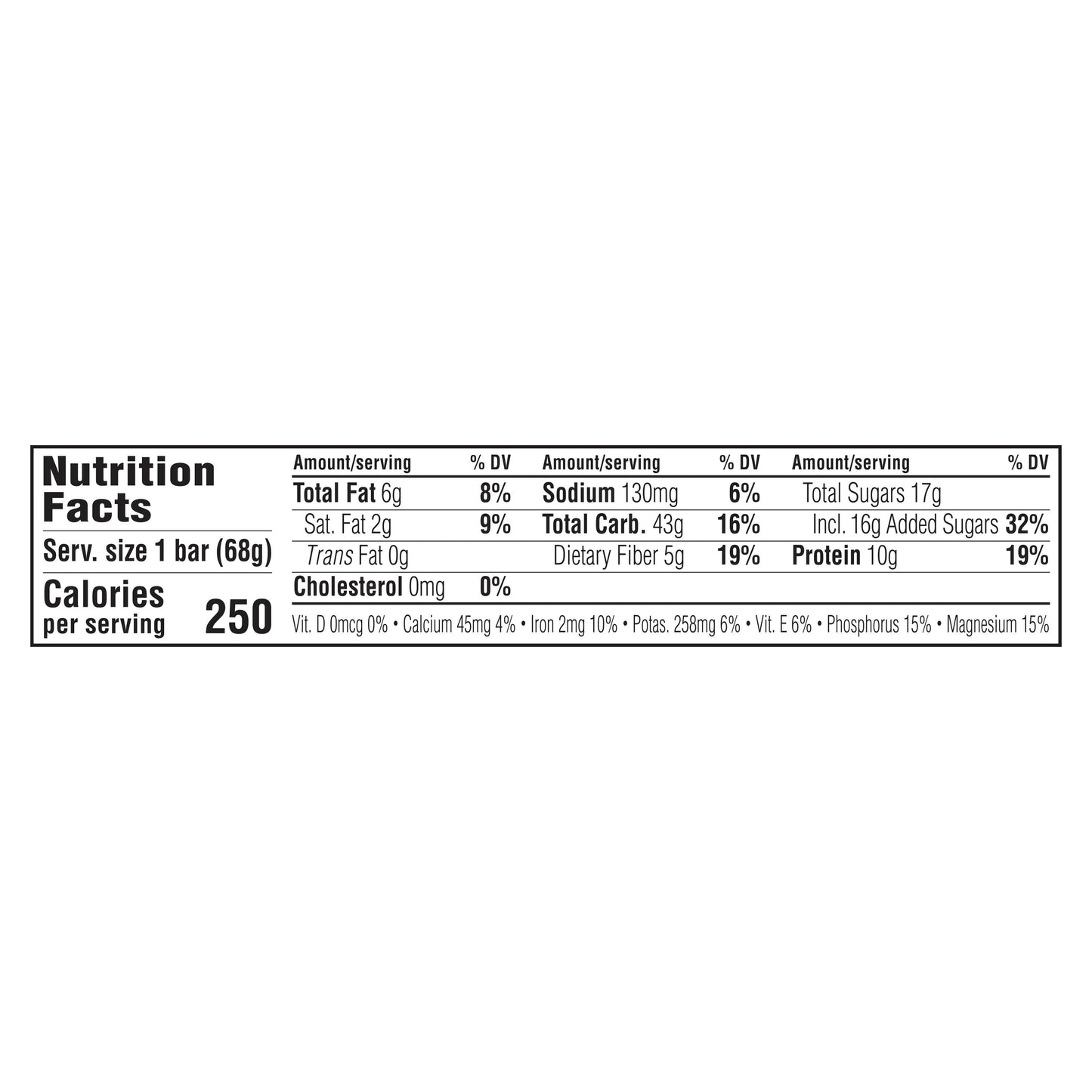 CLIF BAR - Chocolate Chip - Energy Bar - 2.4 oz.