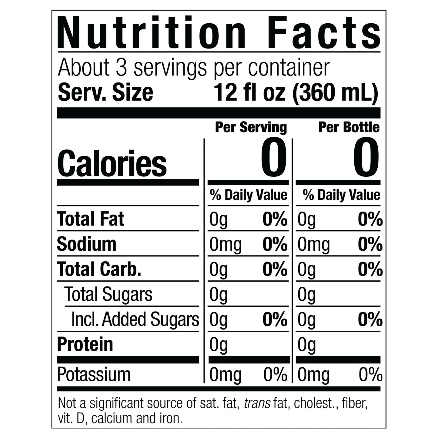 Polar Seltzer - 1L - Black Cherry