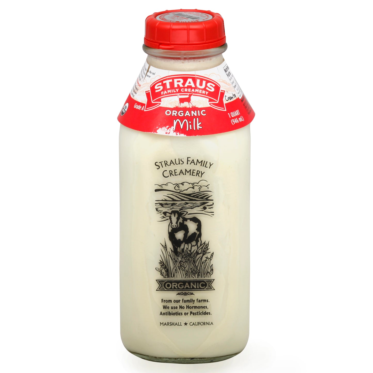 Straus Milk 1 qt