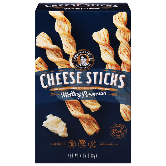 John Wm. Macy's Melting Parmesan Cheese Sticks 4 oz