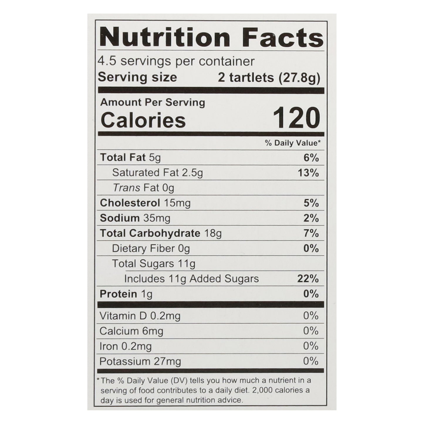 Bonne Maman Lemon Tartlets 9 - 0.49 oz Wrappers